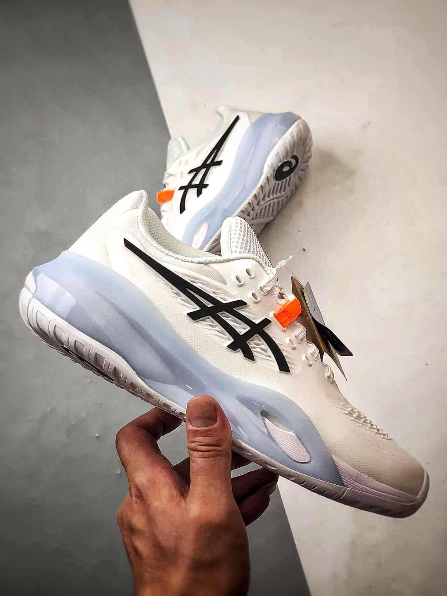 220 Asics Gel-Resolution X 白黑蓝 亚瑟士运动休闲透气专业网球鞋 1041A481-100-Chinese UA Cheap High Quatity Brand Clothes Bags handbags Sneakers wholesale wholesaler seller from China Factory suppliers Fashion Clothing Shoes best Quality Beautiful Price 220 Asics Gel-Resolution X 白黑蓝 亚瑟士运动休闲透气专业网球鞋 1041A481-100