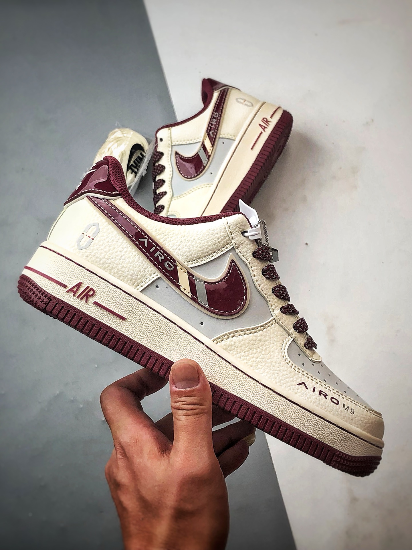 280 Air Force 1 '07 Low 问界M9米白酒红 XS1958-610-Chinese UA Cheap High Quatity Brand Clothes Bags handbags Sneakers wholesale wholesaler seller from China Factory suppliers Fashion Clothing Shoes best Quality Beautiful Price 280 Air Force 1 '07 Low 问界M9米白酒红 XS1958-610