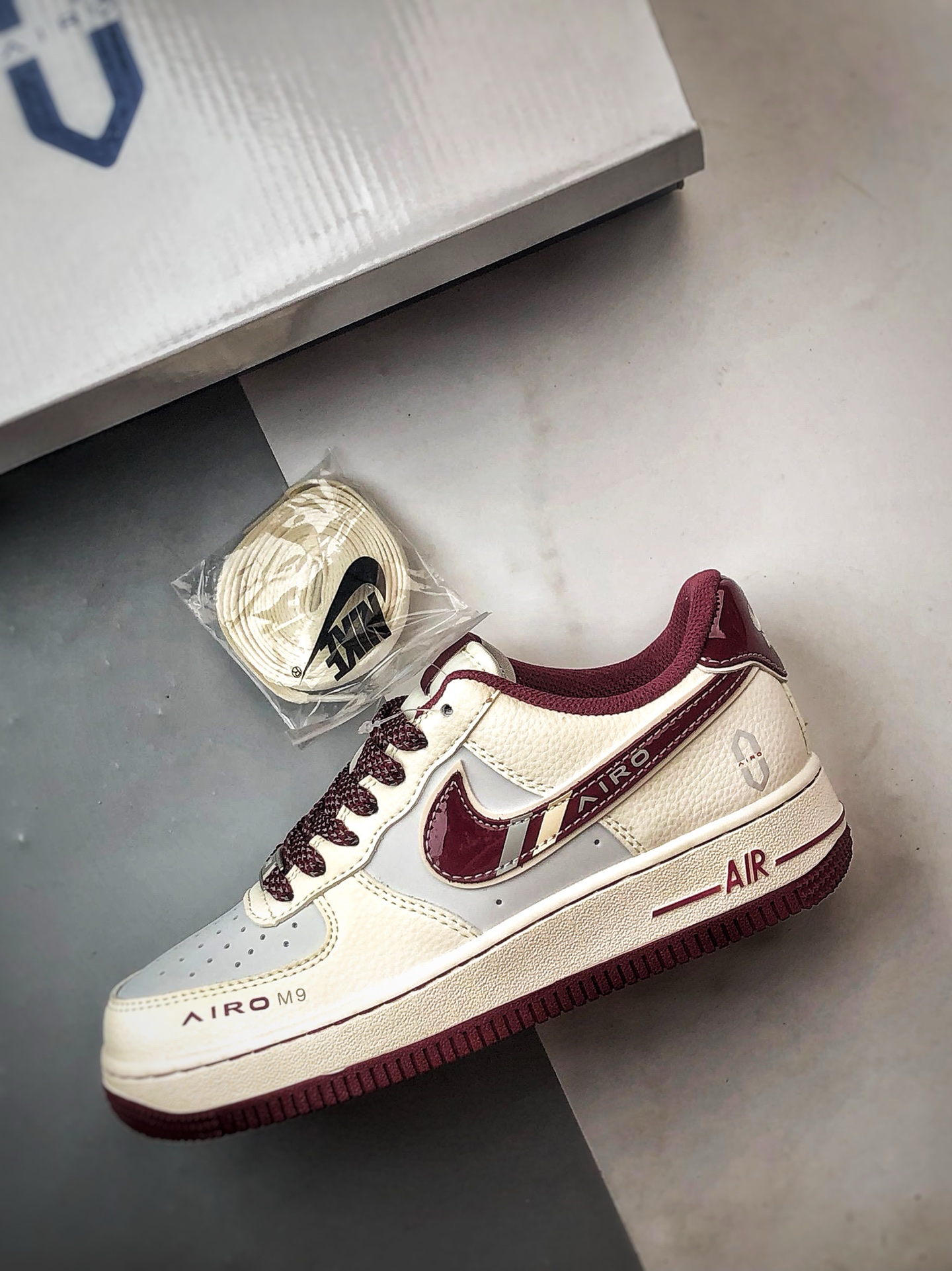 280 Air Force 1 '07 Low 问界M9米白酒红 XS1958-610-Chinese UA Cheap High Quatity Brand Clothes Bags handbags Sneakers wholesale wholesaler seller from China Factory suppliers Fashion Clothing Shoes best Quality Beautiful Price 280 Air Force 1 '07 Low 问界M9米白酒红 XS1958-610
