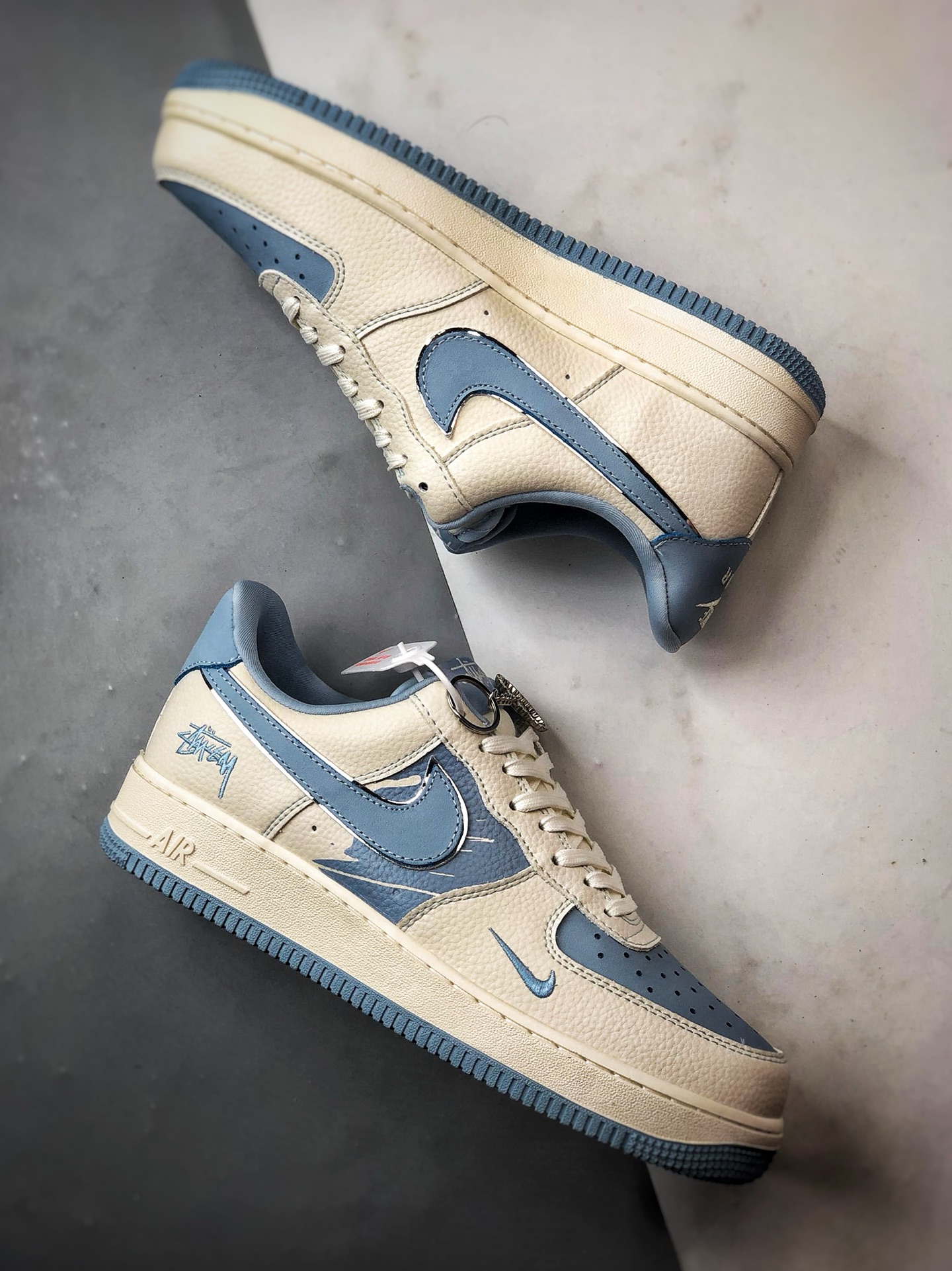 280 Stussy x Air Force 1 Low 米白蓝 KK1988-090-Chinese UA Cheap High Quatity Brand Clothes Bags handbags Sneakers wholesale wholesaler seller from China Factory suppliers Fashion Clothing Shoes best Quality Beautiful Price 280 Stussy x Air Force 1 Low 米白蓝 KK1988-090