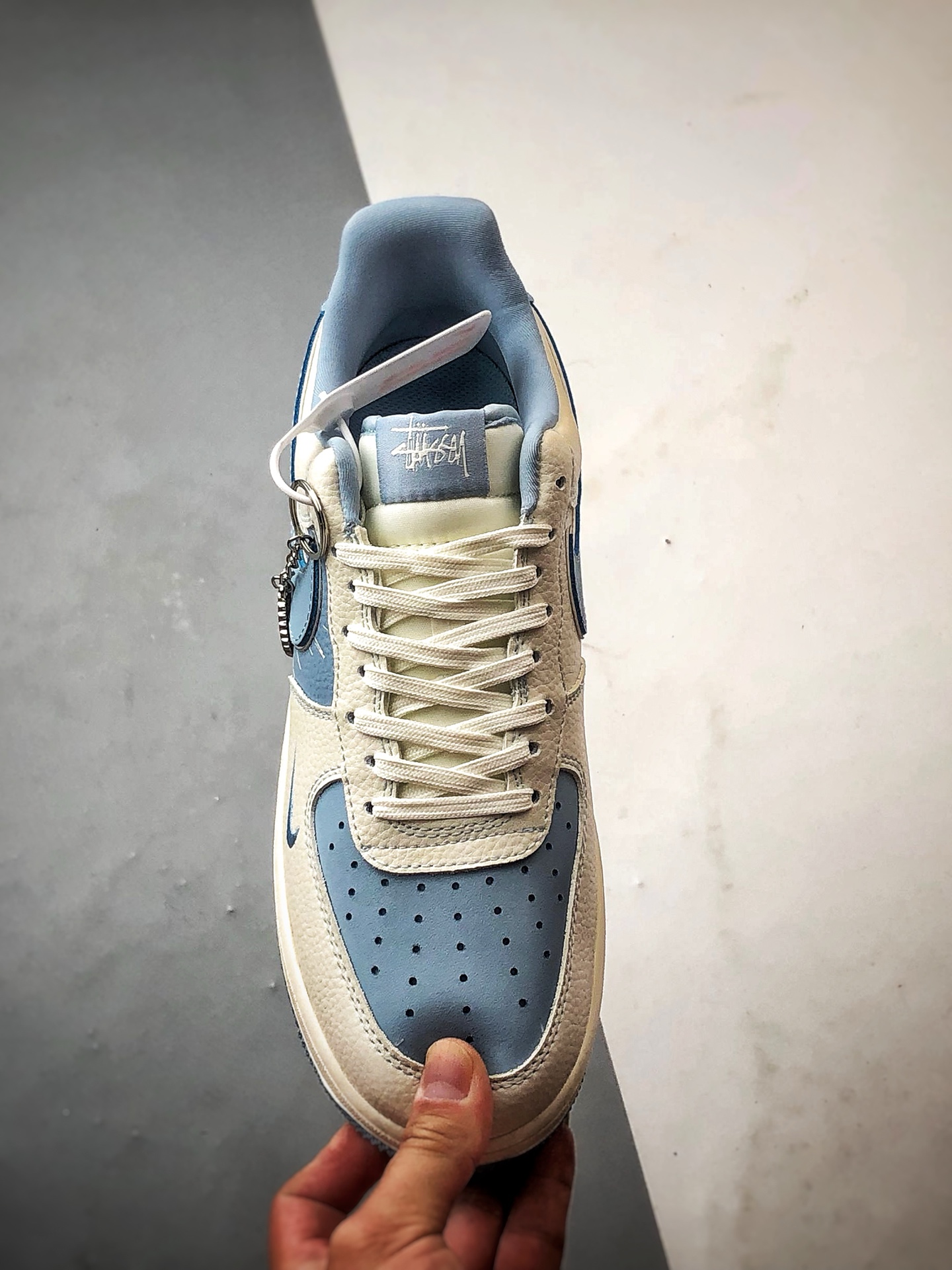 280 Stussy x Air Force 1 Low 米白蓝 KK1988-090-Chinese UA Cheap High Quatity Brand Clothes Bags handbags Sneakers wholesale wholesaler seller from China Factory suppliers Fashion Clothing Shoes best Quality Beautiful Price 280 Stussy x Air Force 1 Low 米白蓝 KK1988-090