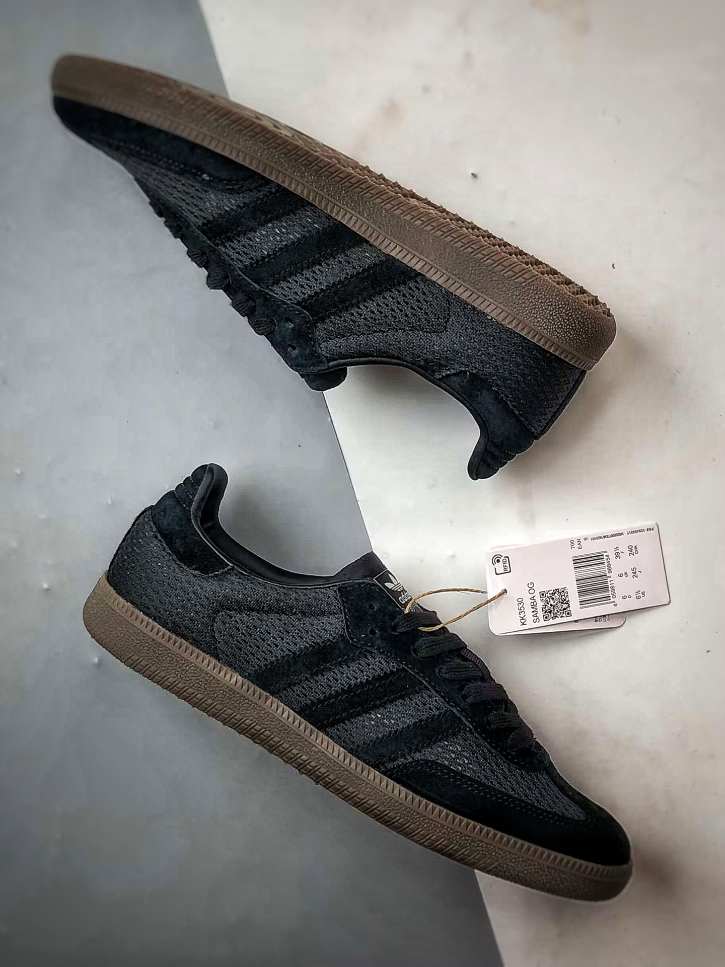 AD Originals Samba 黑色 桑巴训练鞋 KK3530