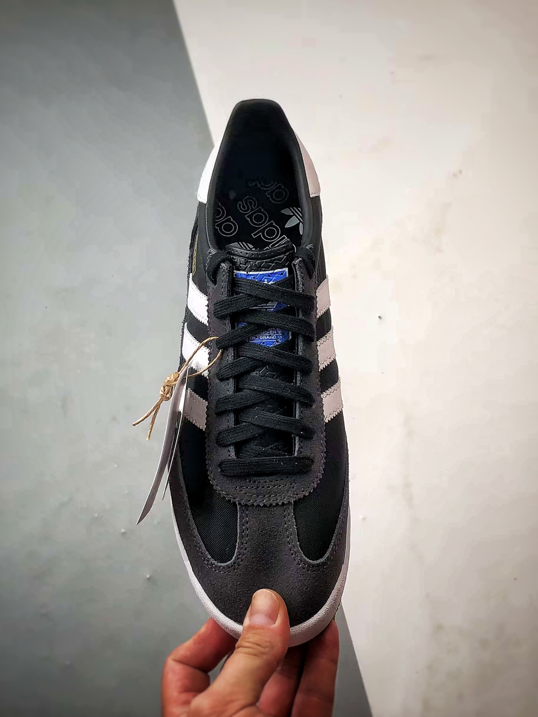 AD Originals SL 72 RS 黑白 经典复古轻便休闲运动慢跑鞋 JI1282