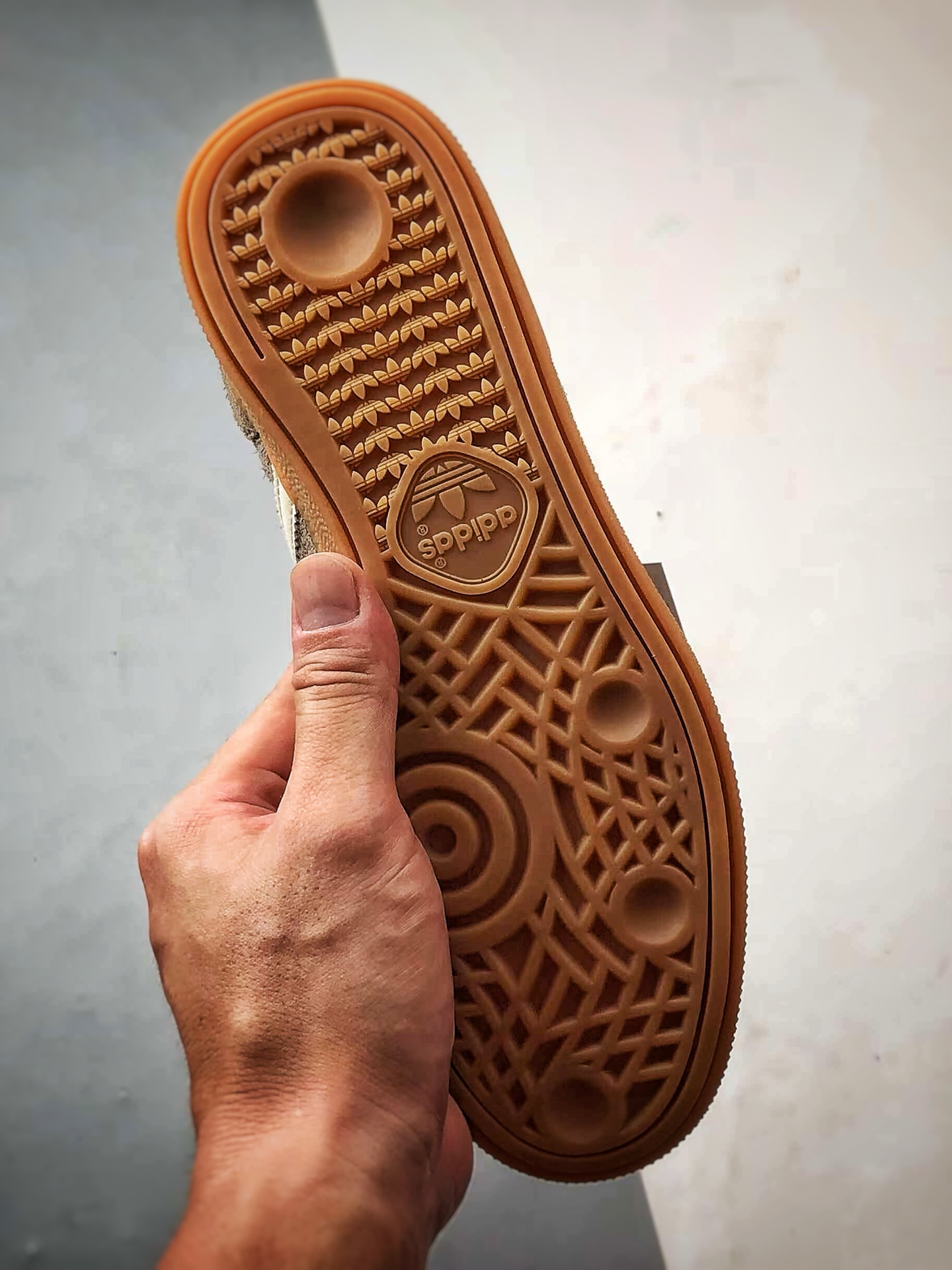 AD Originals Handball Spzl 褐色 三叶草复古休闲运动板鞋 IF6490