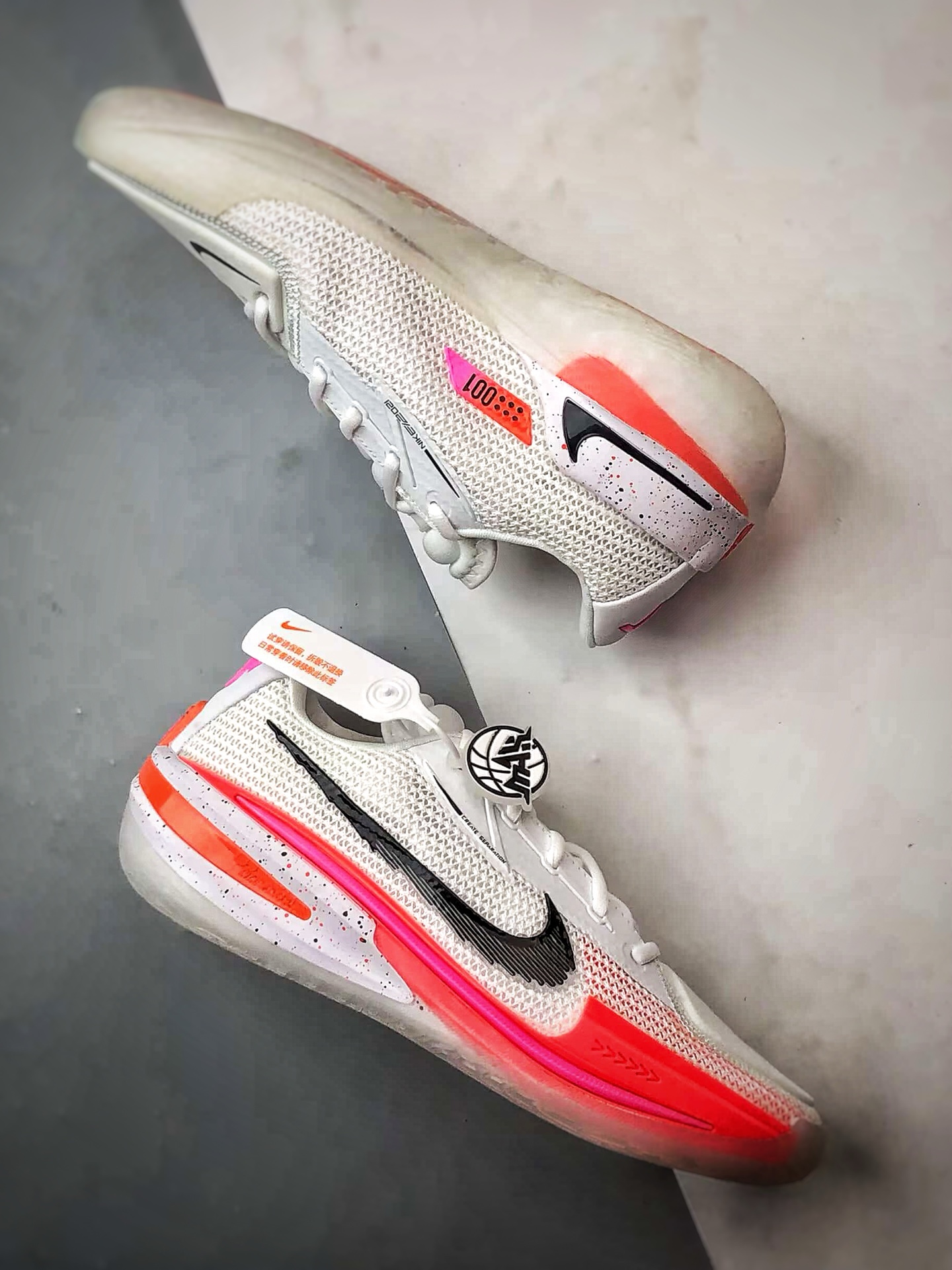 NK Air Zoom G.T. Cut 1 EP 水蜜桃配色 CZ0176-106-莆田鞋,莆田鞋货源,高仿鞋,高仿鞋货源,安福档口,莆田高仿鞋,莆田鞋批发,高仿鞋批发,莆田高仿运动鞋,高仿运动鞋,莆田运动鞋 NK Air Zoom G.T. Cut 1 EP 水蜜桃配色 CZ0176-106