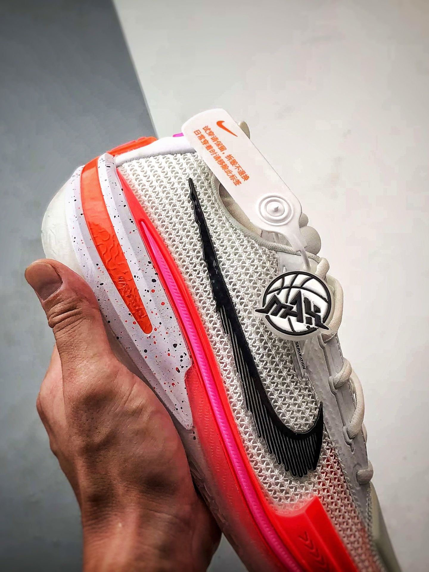 NK Air Zoom G.T. Cut 1 EP 水蜜桃配色 CZ0176-106-莆田鞋,莆田鞋货源,高仿鞋,高仿鞋货源,安福档口,莆田高仿鞋,莆田鞋批发,高仿鞋批发,莆田高仿运动鞋,高仿运动鞋,莆田运动鞋 NK Air Zoom G.T. Cut 1 EP 水蜜桃配色 CZ0176-106