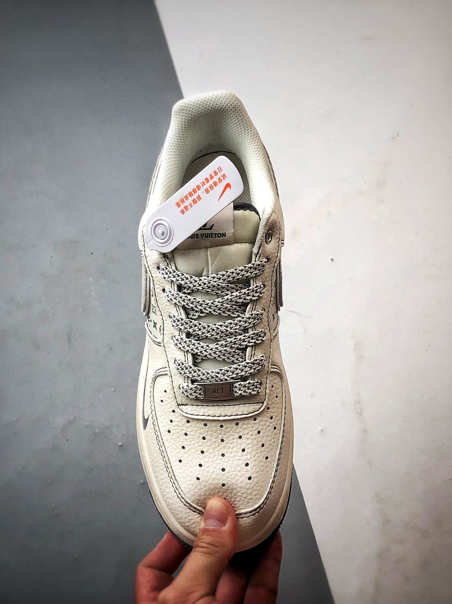 LV x Air Force 1 Low 米白灰牛仔钩 YX5066-346