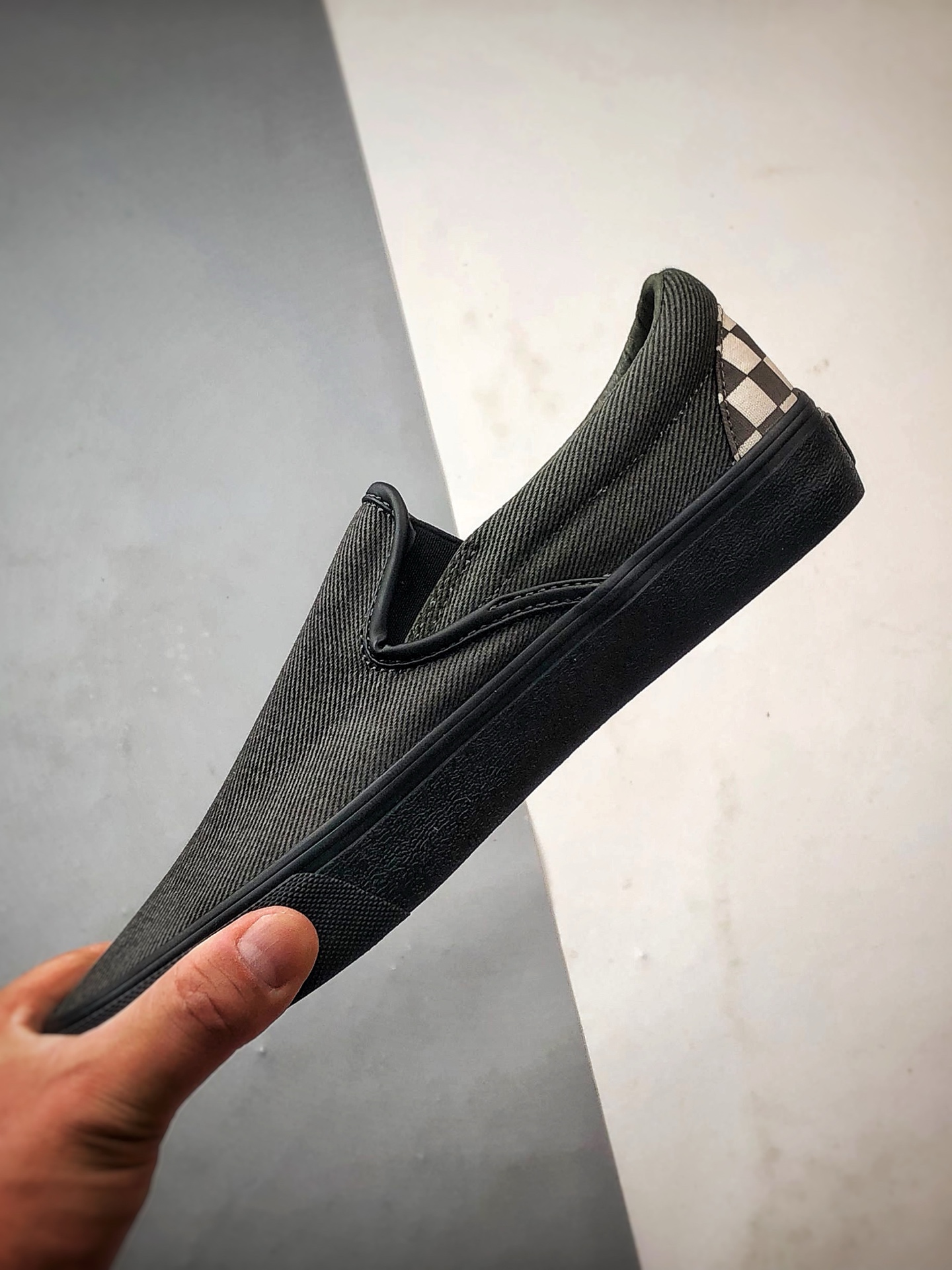 160 Vainl Archive x Vans Slip-On 黑色 联名款牛仔一脚蹬休闲低帮板鞋 VN000BVZRUX1-Chinese UA Cheap High Quatity Brand Clothes Bags handbags Sneakers wholesale wholesaler seller from China Factory suppliers Fashion Clothing Shoes best Quality Beautiful Price 160 Vainl Archive x Vans Slip-On 黑色 联名款牛仔一脚蹬休闲低帮板鞋 VN000BVZRUX1