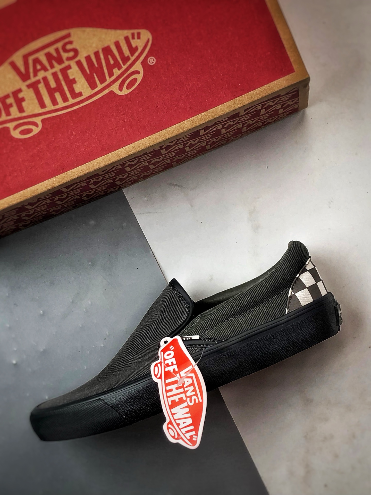 160 Vainl Archive x Vans Slip-On 黑色 联名款牛仔一脚蹬休闲低帮板鞋 VN000BVZRUX1-Chinese UA Cheap High Quatity Brand Clothes Bags handbags Sneakers wholesale wholesaler seller from China Factory suppliers Fashion Clothing Shoes best Quality Beautiful Price 160 Vainl Archive x Vans Slip-On 黑色 联名款牛仔一脚蹬休闲低帮板鞋 VN000BVZRUX1