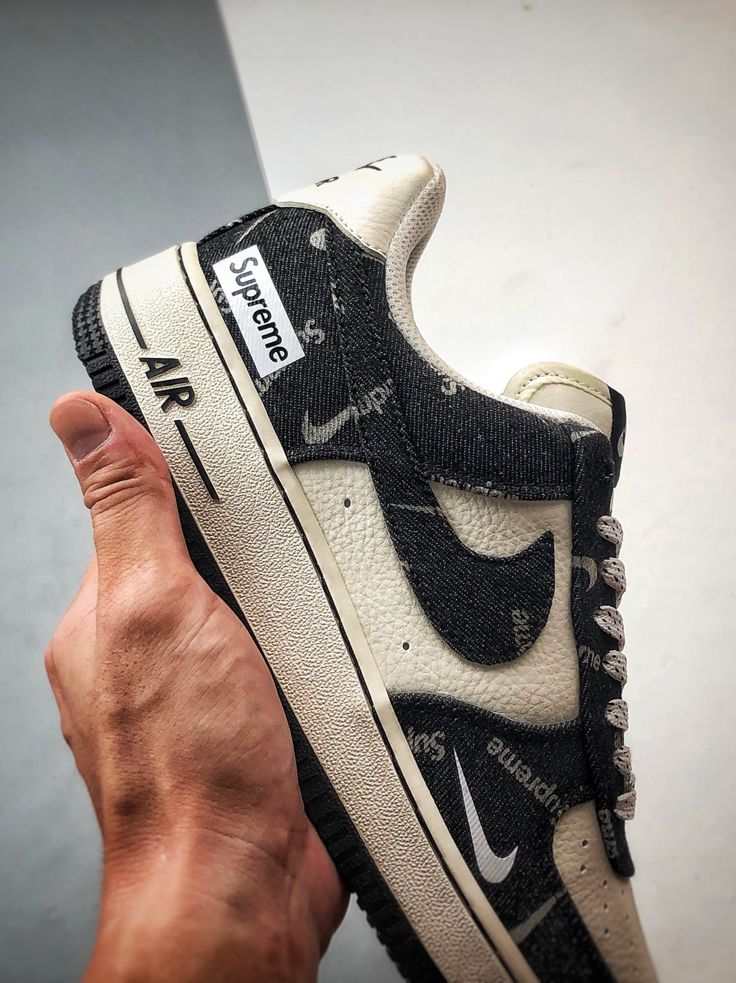 Sup x Air Force 1 Low 白黑牛仔 LW9279-010-莆田鞋,莆田鞋货源,高仿鞋,高仿鞋货源,安福档口,莆田高仿鞋,莆田鞋批发,高仿鞋批发,莆田高仿运动鞋,高仿运动鞋,莆田运动鞋 Sup x Air Force 1 Low 白黑牛仔 LW9279-010