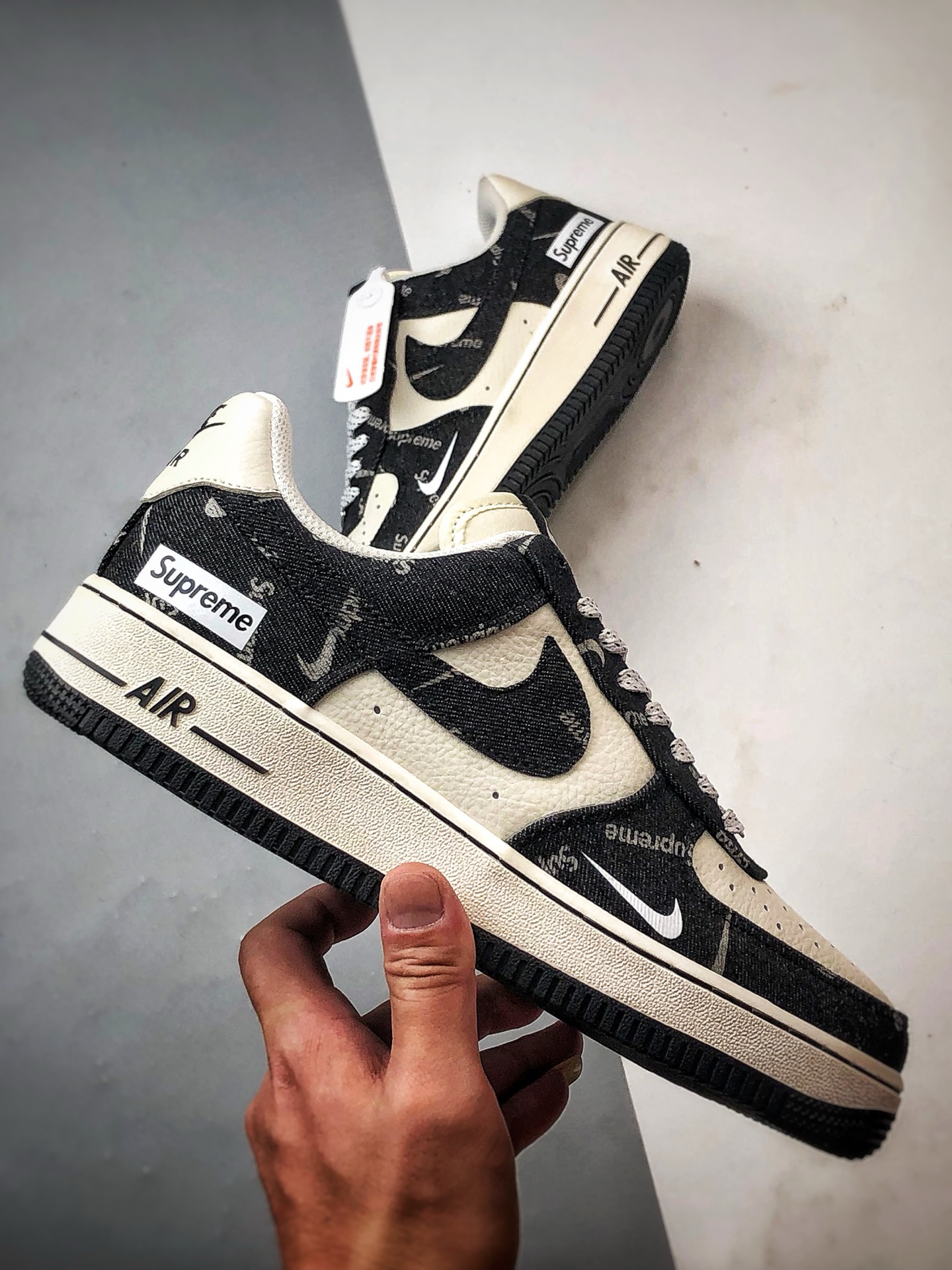 Sup x Air Force 1 Low 白黑牛仔 LW9279-010-莆田鞋,莆田鞋货源,高仿鞋,高仿鞋货源,安福档口,莆田高仿鞋,莆田鞋批发,高仿鞋批发,莆田高仿运动鞋,高仿运动鞋,莆田运动鞋 Sup x Air Force 1 Low 白黑牛仔 LW9279-010