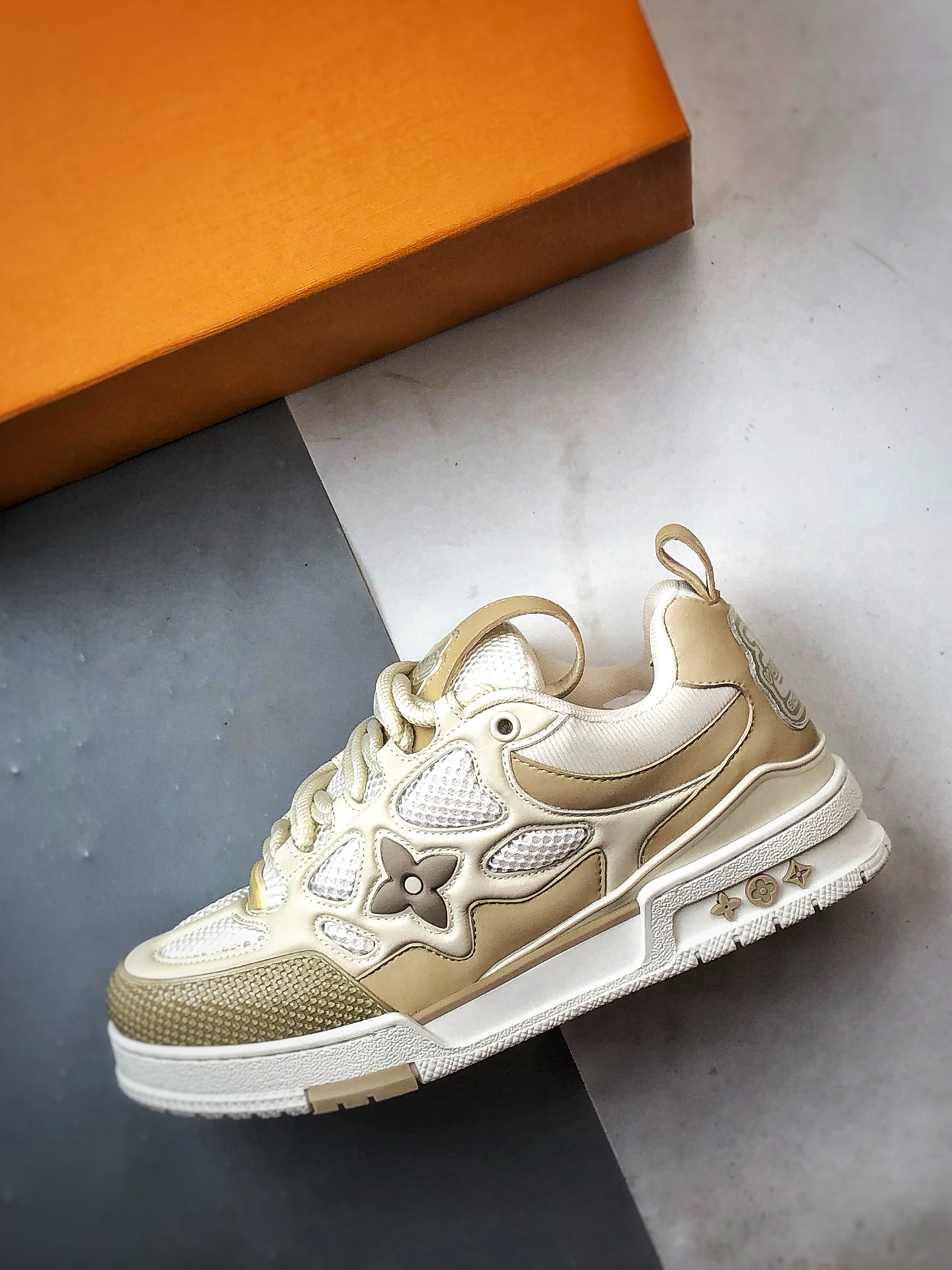 驴牌 Skate系列板鞋 沙褐色 时尚潮流休闲运动板鞋