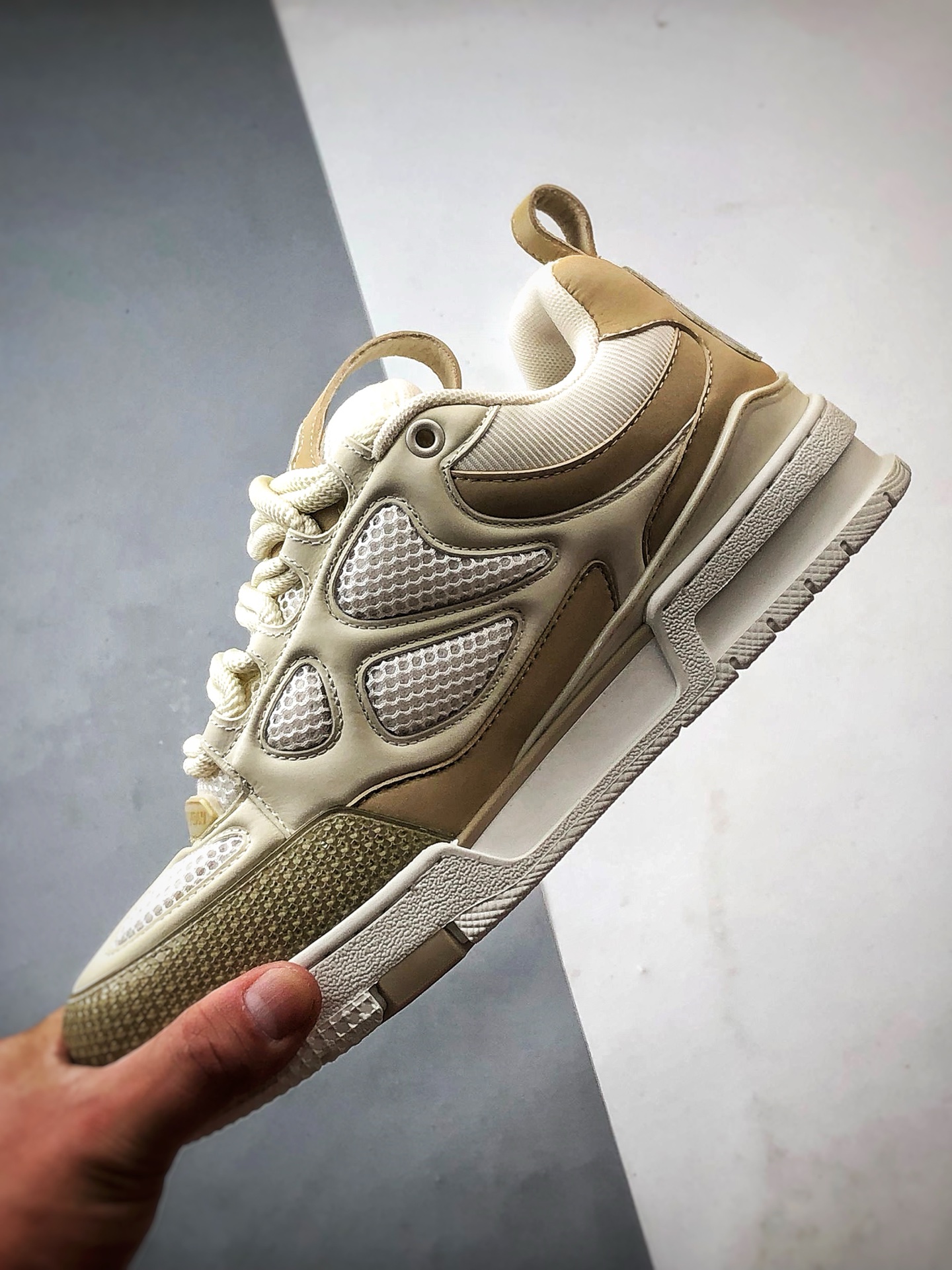 驴牌 Skate系列板鞋 沙褐色 时尚潮流休闲运动板鞋