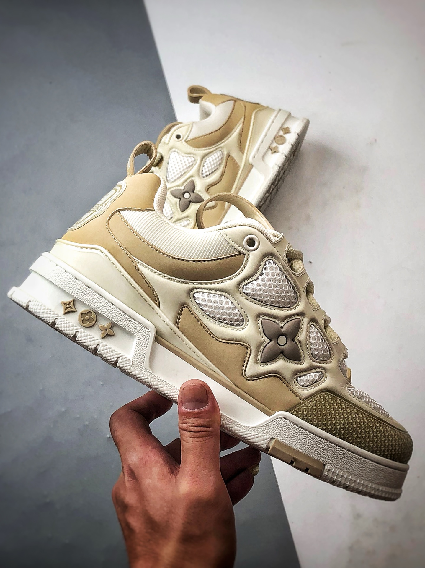 驴牌 Skate系列板鞋 沙褐色 时尚潮流休闲运动板鞋