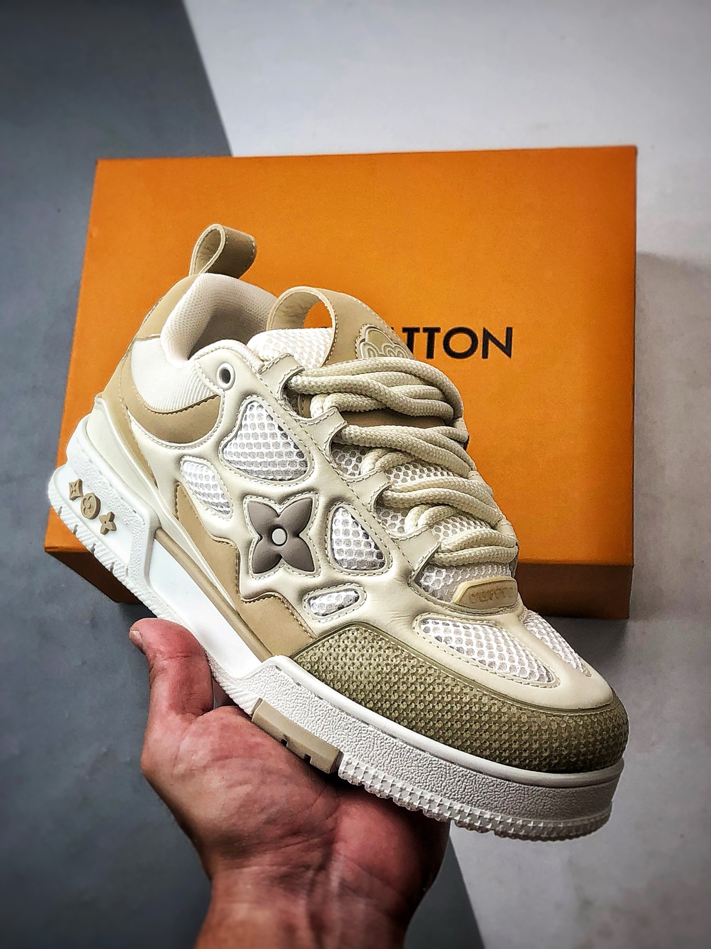 驴牌 Skate系列板鞋 沙褐色 时尚潮流休闲运动板鞋