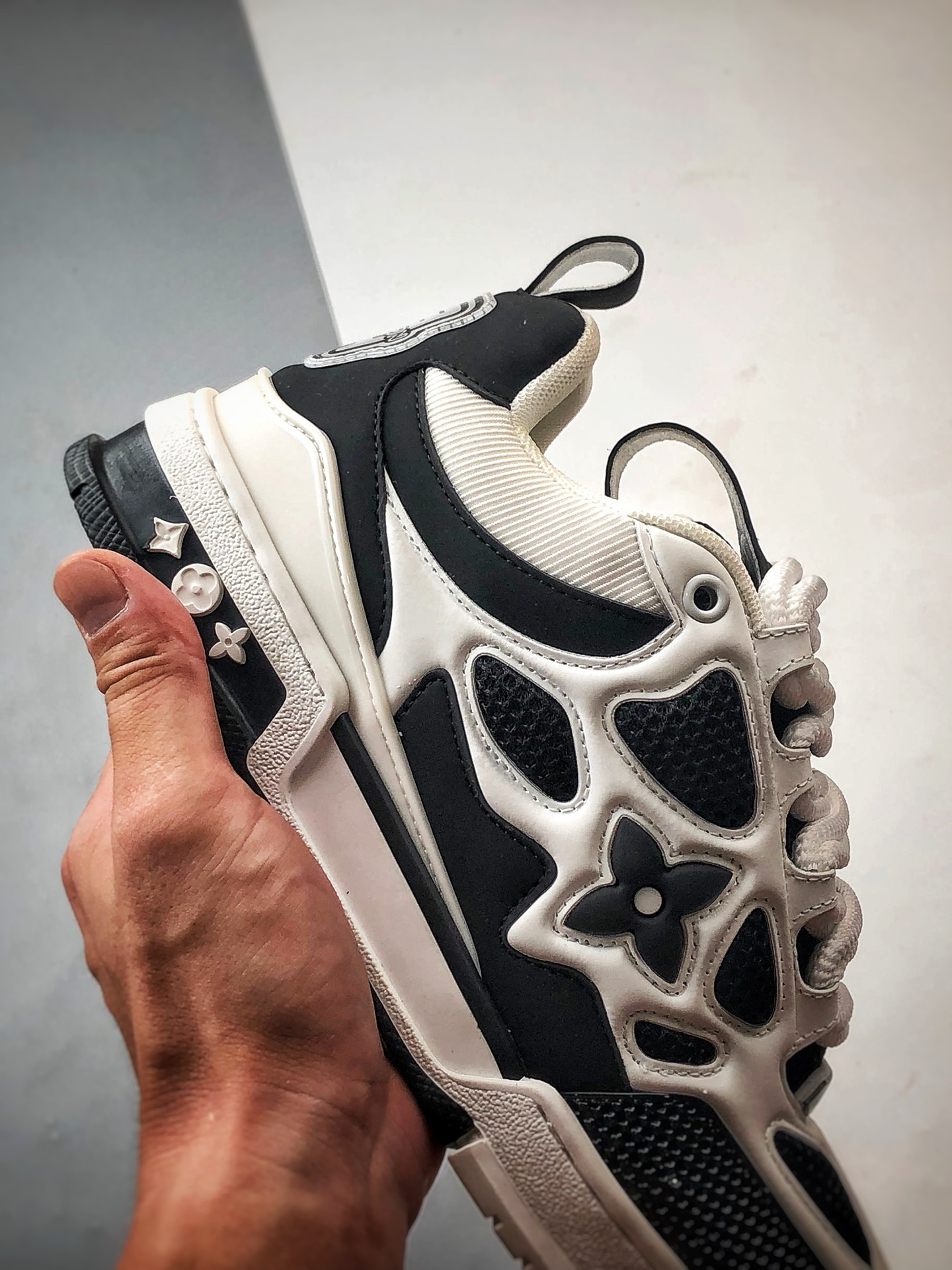 驴牌 Skate系列板鞋 黑白 时尚潮流休闲运动板鞋