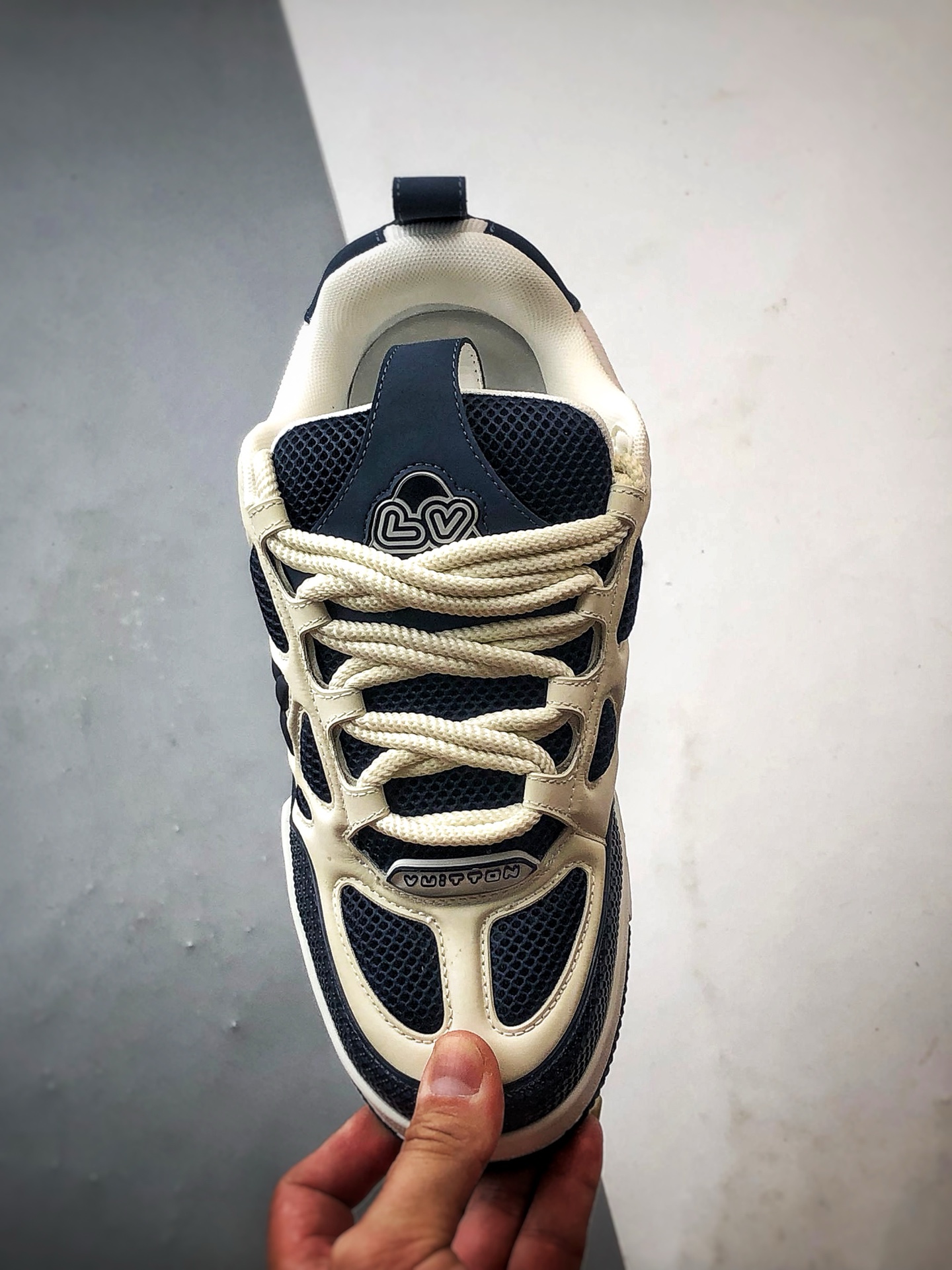 驴牌 Skate系列板鞋 蓝白 时尚潮流休闲运动板鞋