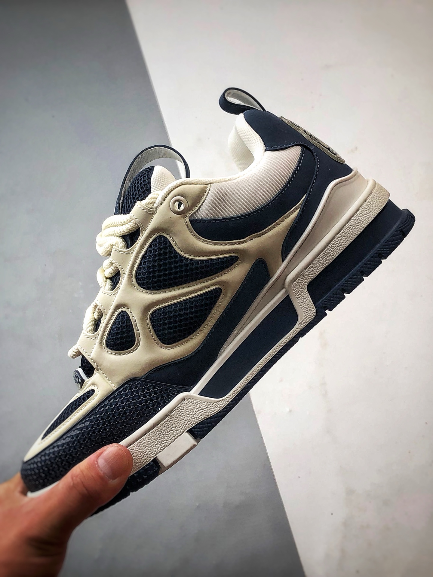 驴牌 Skate系列板鞋 蓝白 时尚潮流休闲运动板鞋