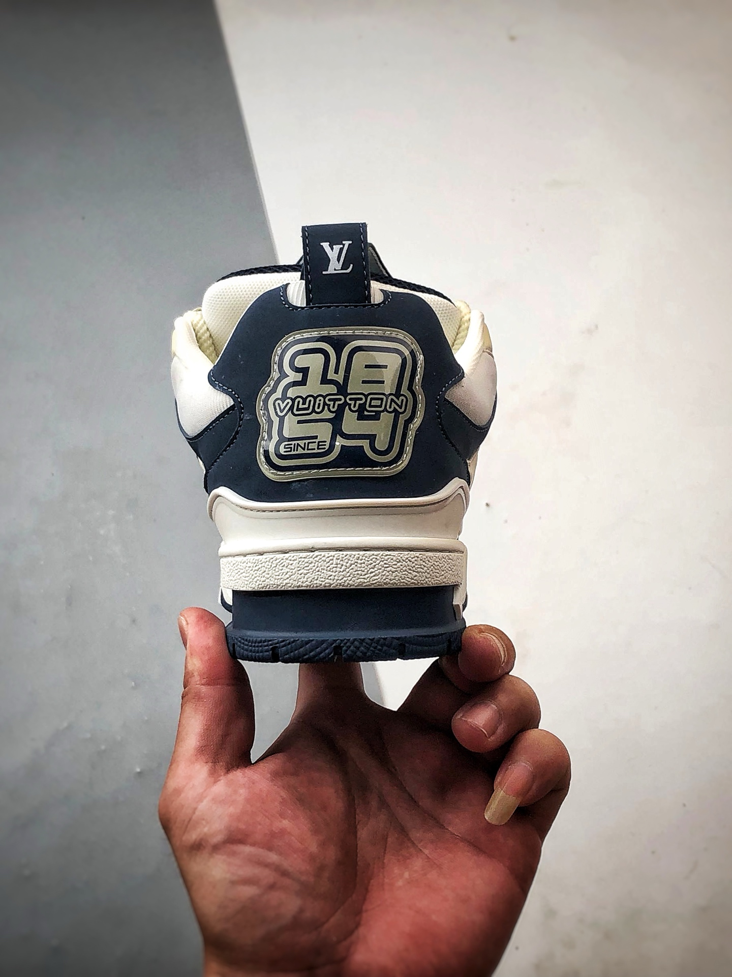 驴牌 Skate系列板鞋 蓝白 时尚潮流休闲运动板鞋