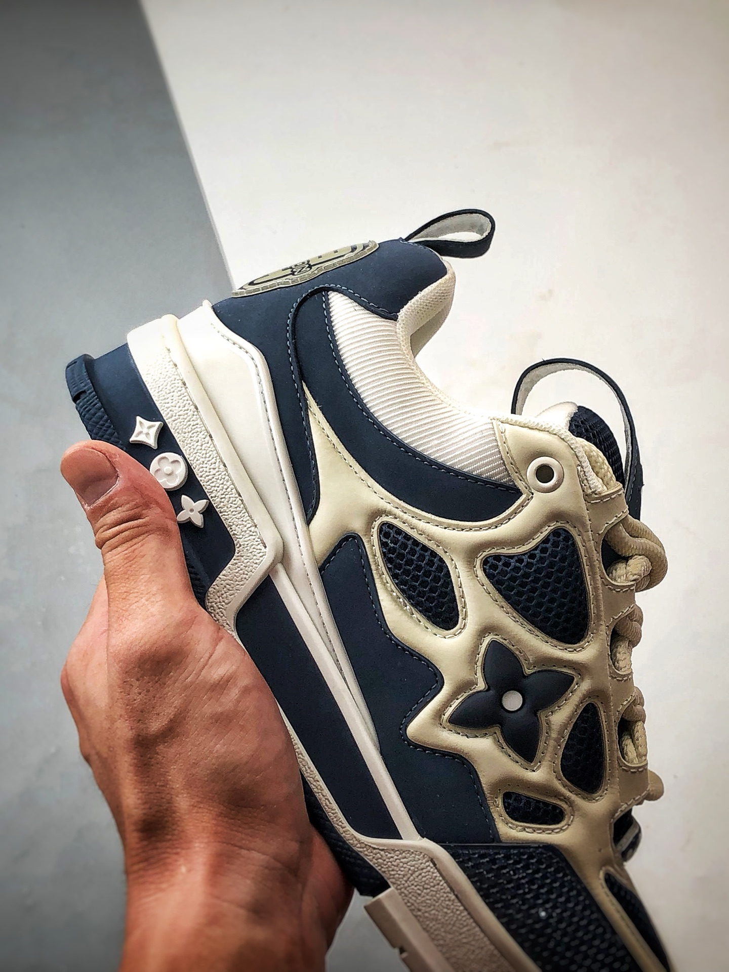 驴牌 Skate系列板鞋 蓝白 时尚潮流休闲运动板鞋