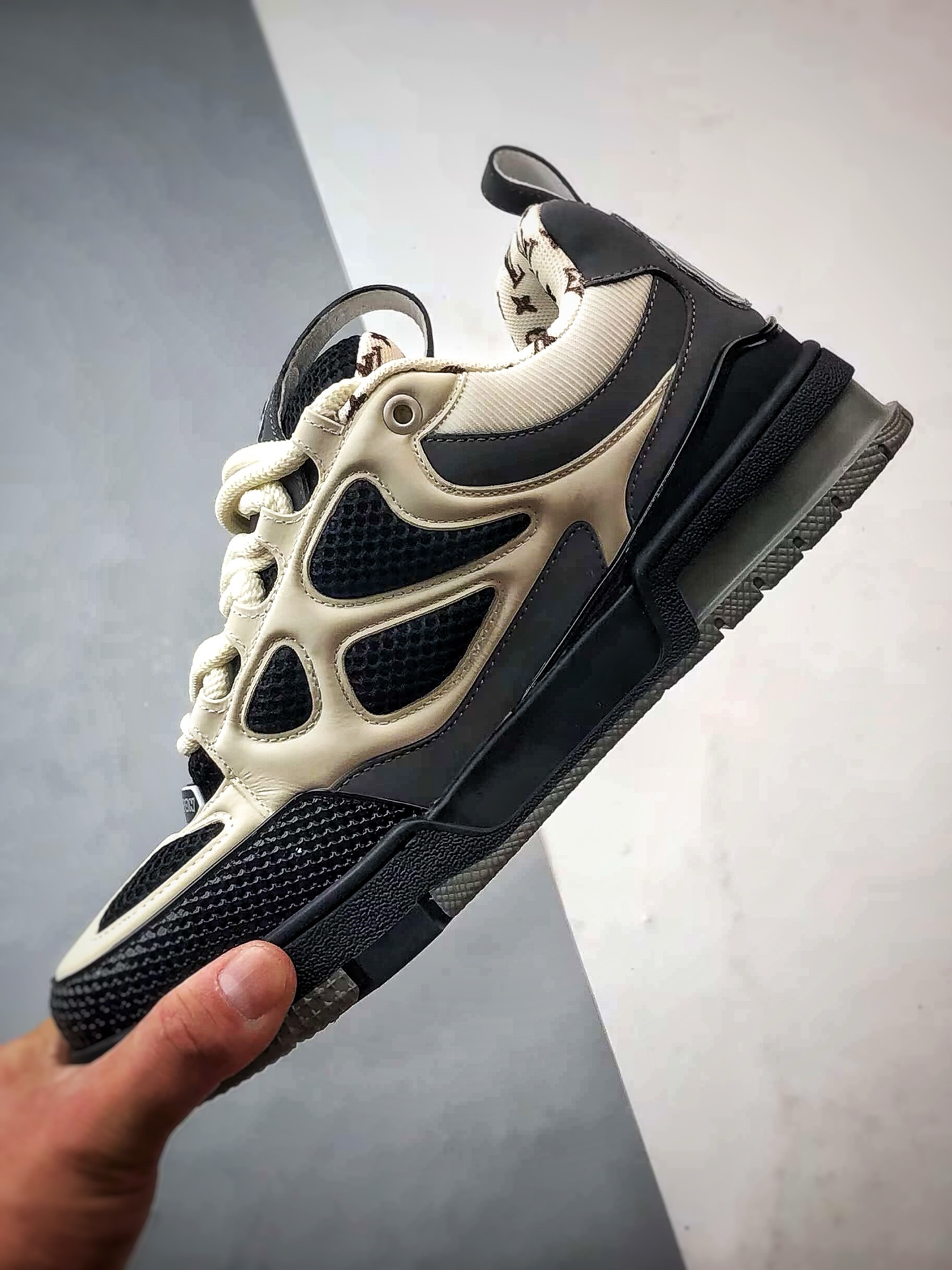 驴牌 Skate系列板鞋 灰白 时尚潮流休闲运动板鞋