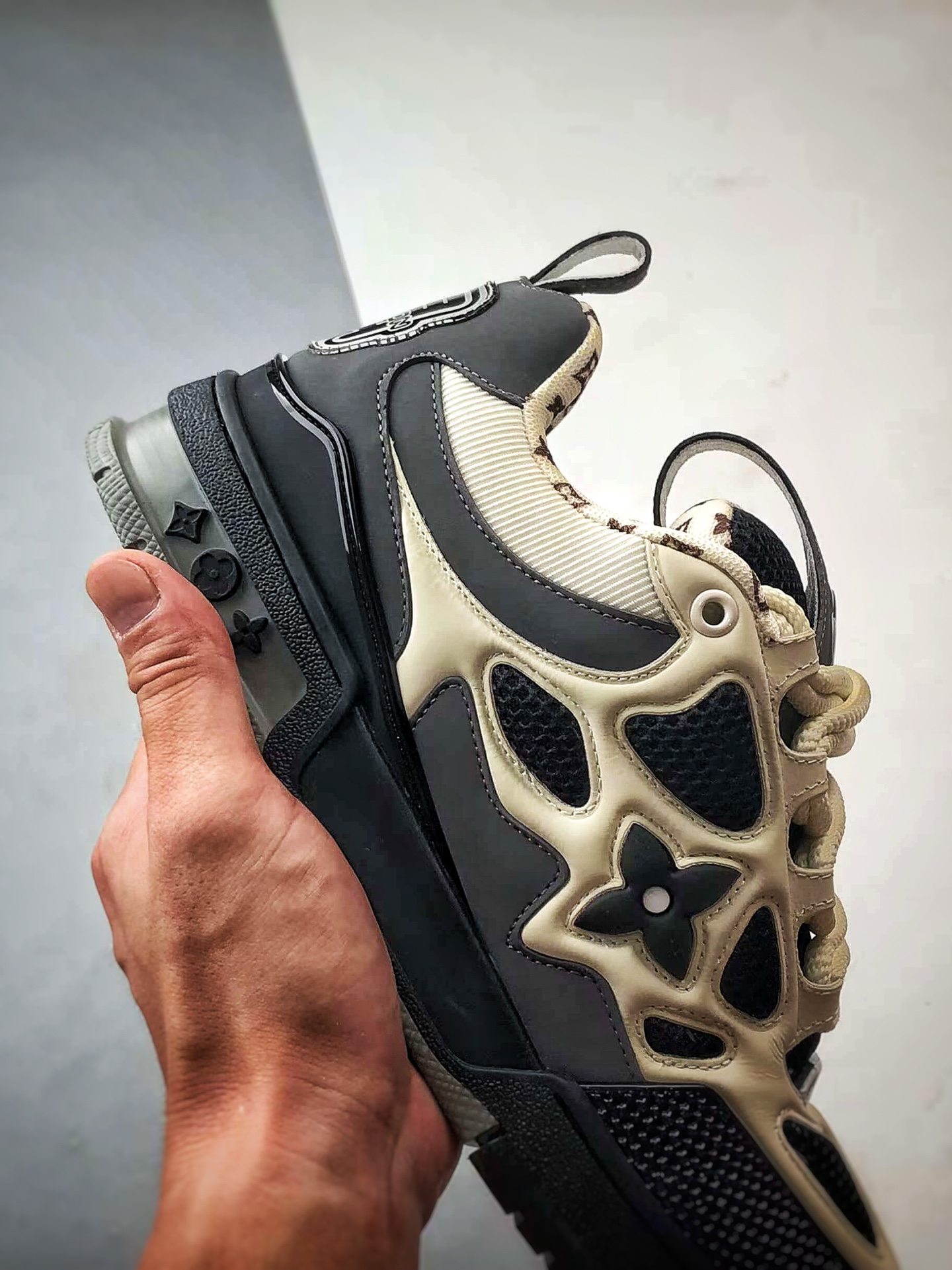 驴牌 Skate系列板鞋 灰白 时尚潮流休闲运动板鞋