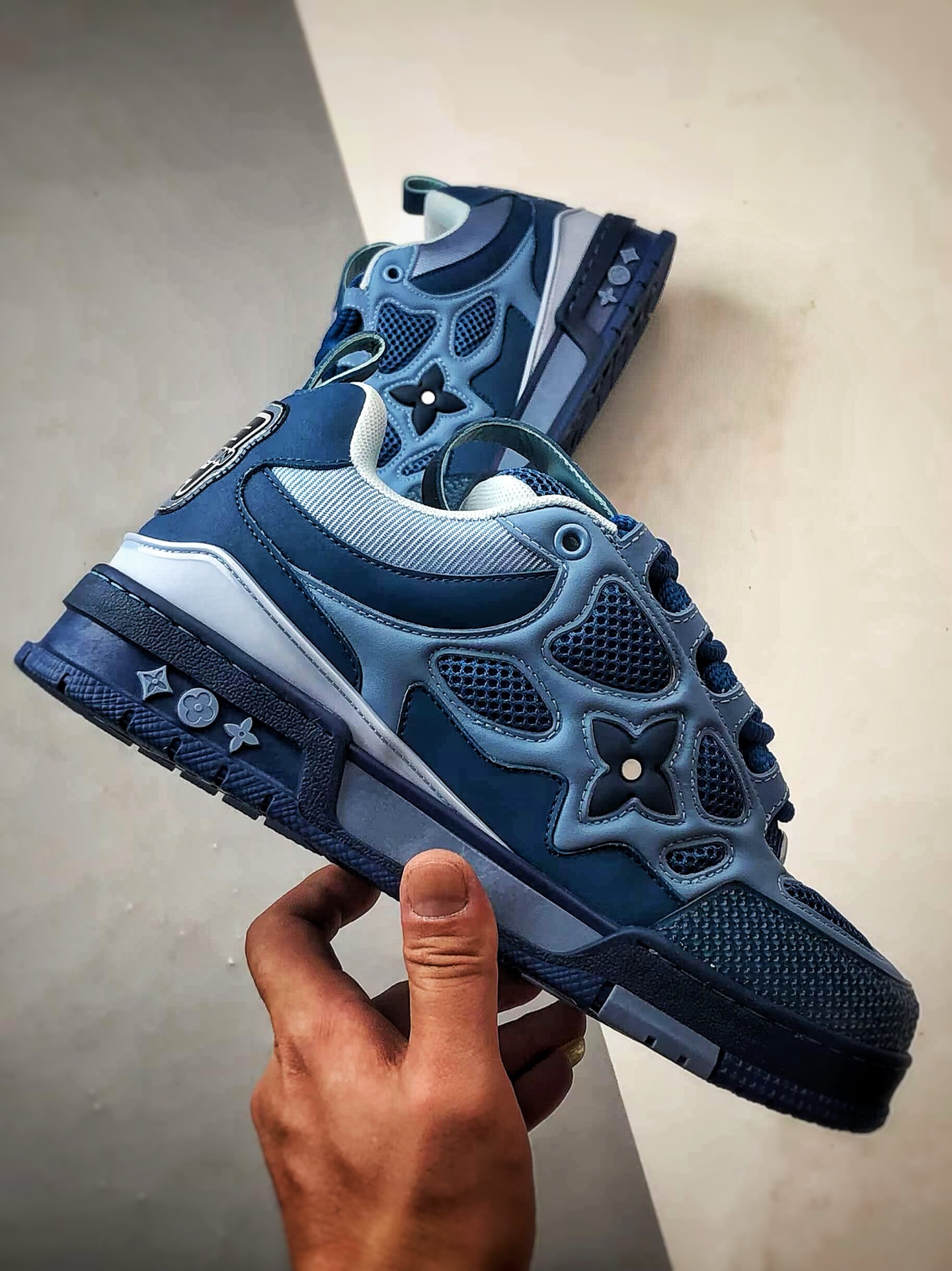 驴牌 Skate系列板鞋 蓝色 时尚潮流休闲运动板鞋