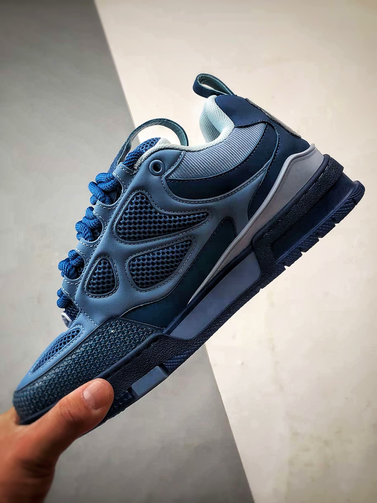 驴牌 Skate系列板鞋 蓝色 时尚潮流休闲运动板鞋