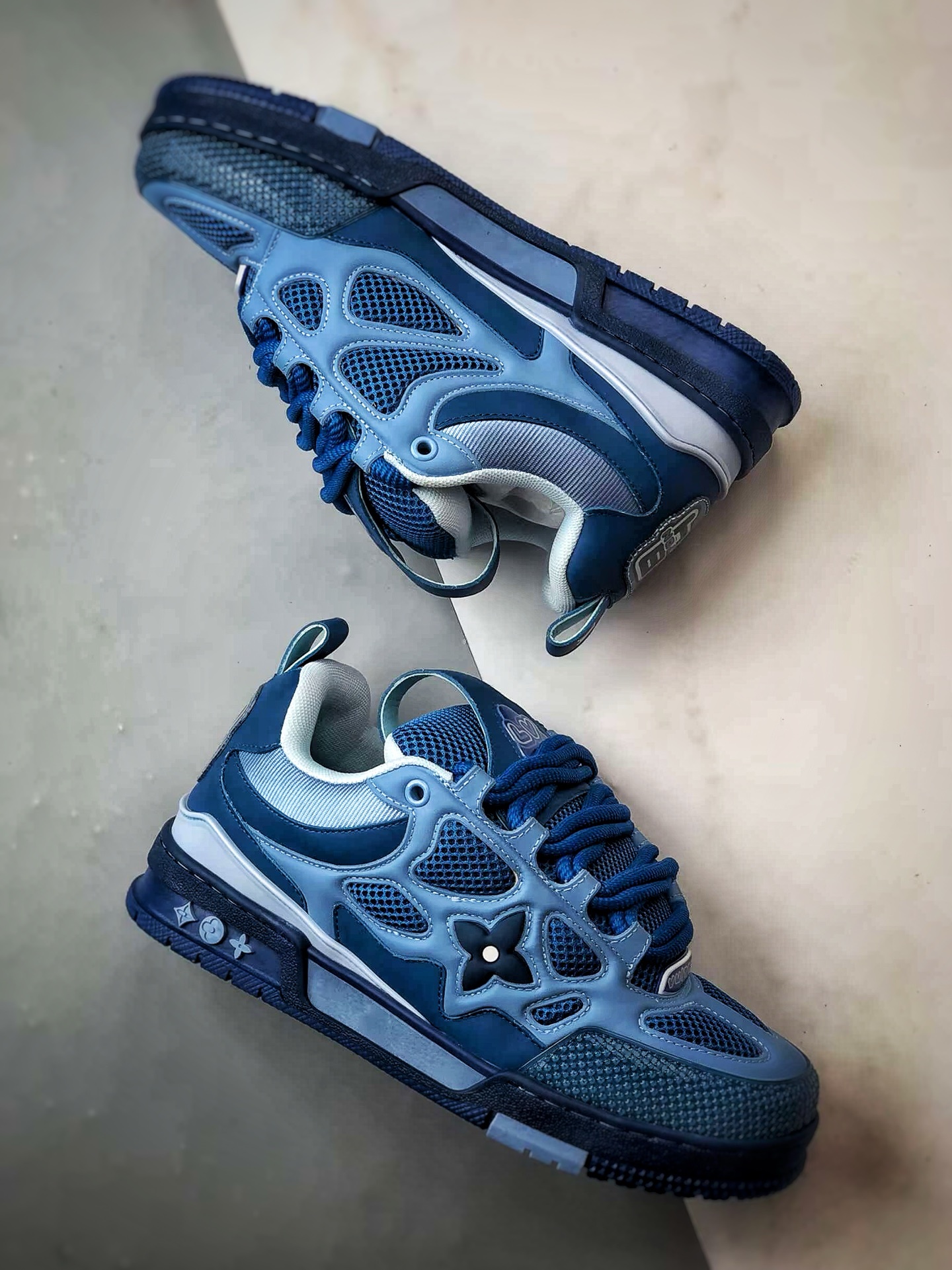 驴牌 Skate系列板鞋 蓝色 时尚潮流休闲运动板鞋