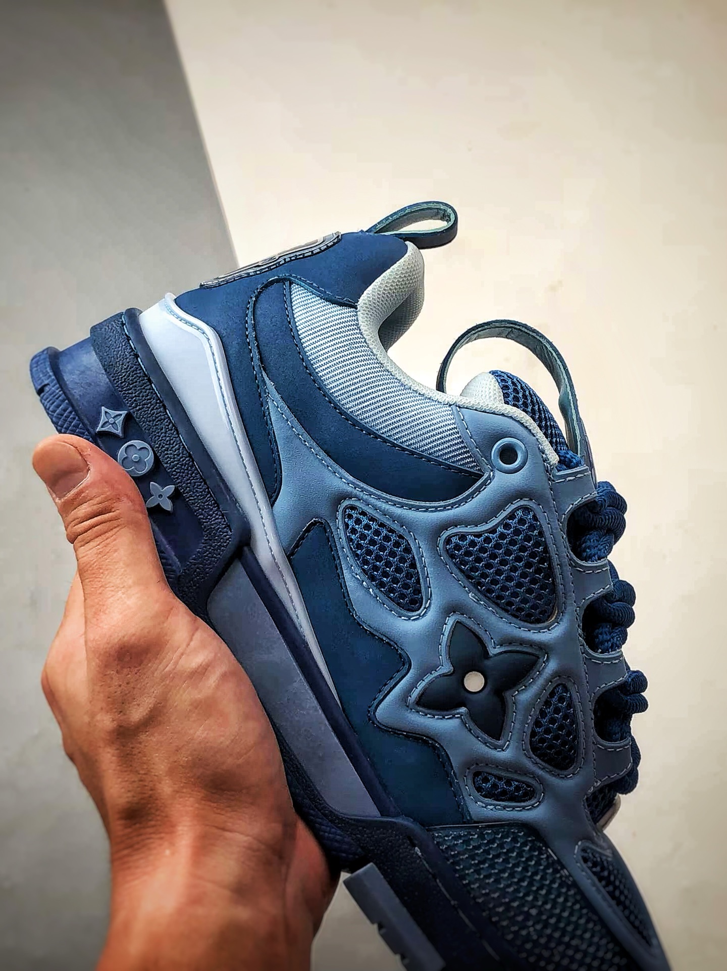 驴牌 Skate系列板鞋 蓝色 时尚潮流休闲运动板鞋