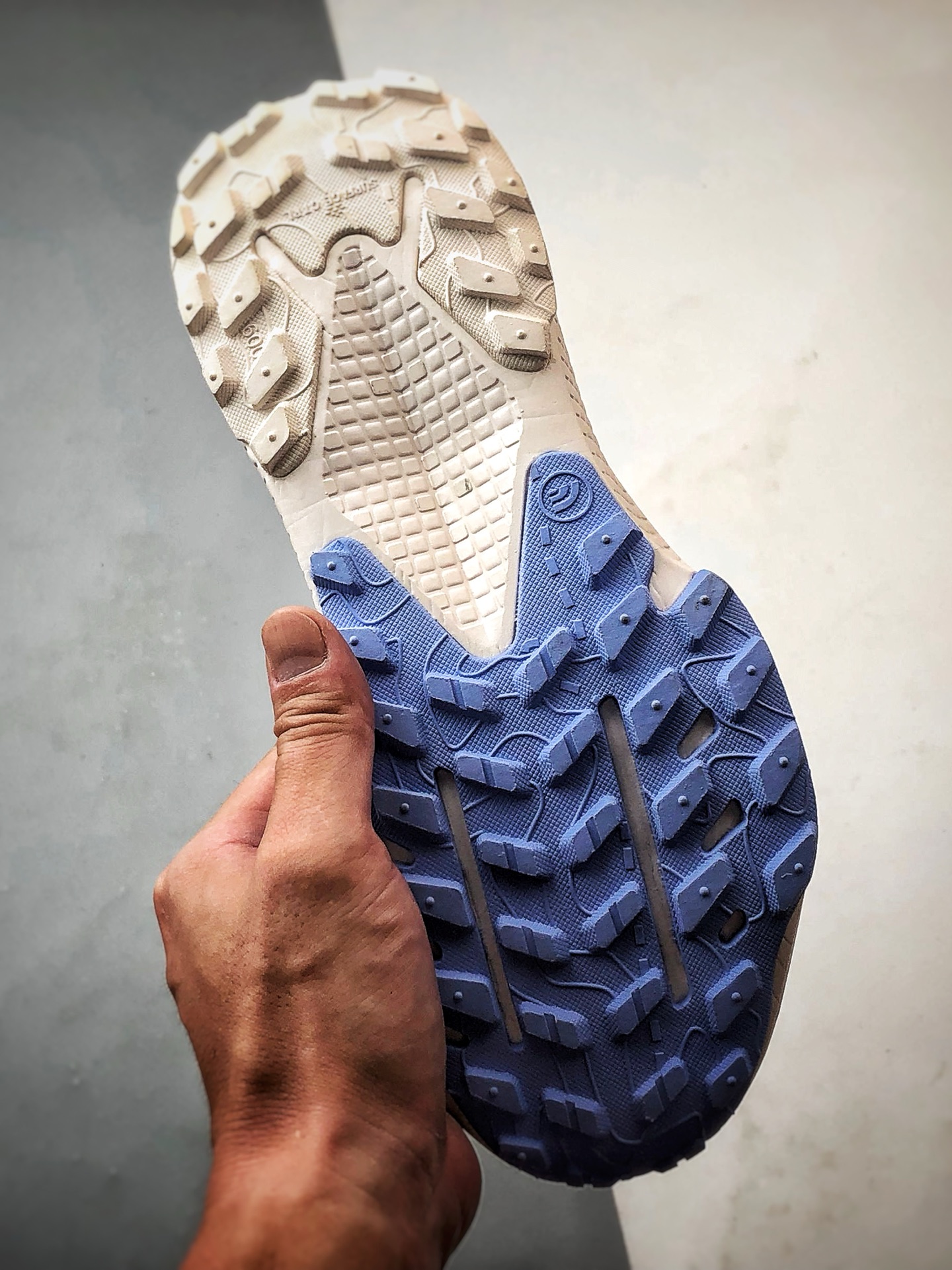 北面The North Face Altamesa 500 蓝色 圆头系带减震耐磨低帮越野徒步鞋