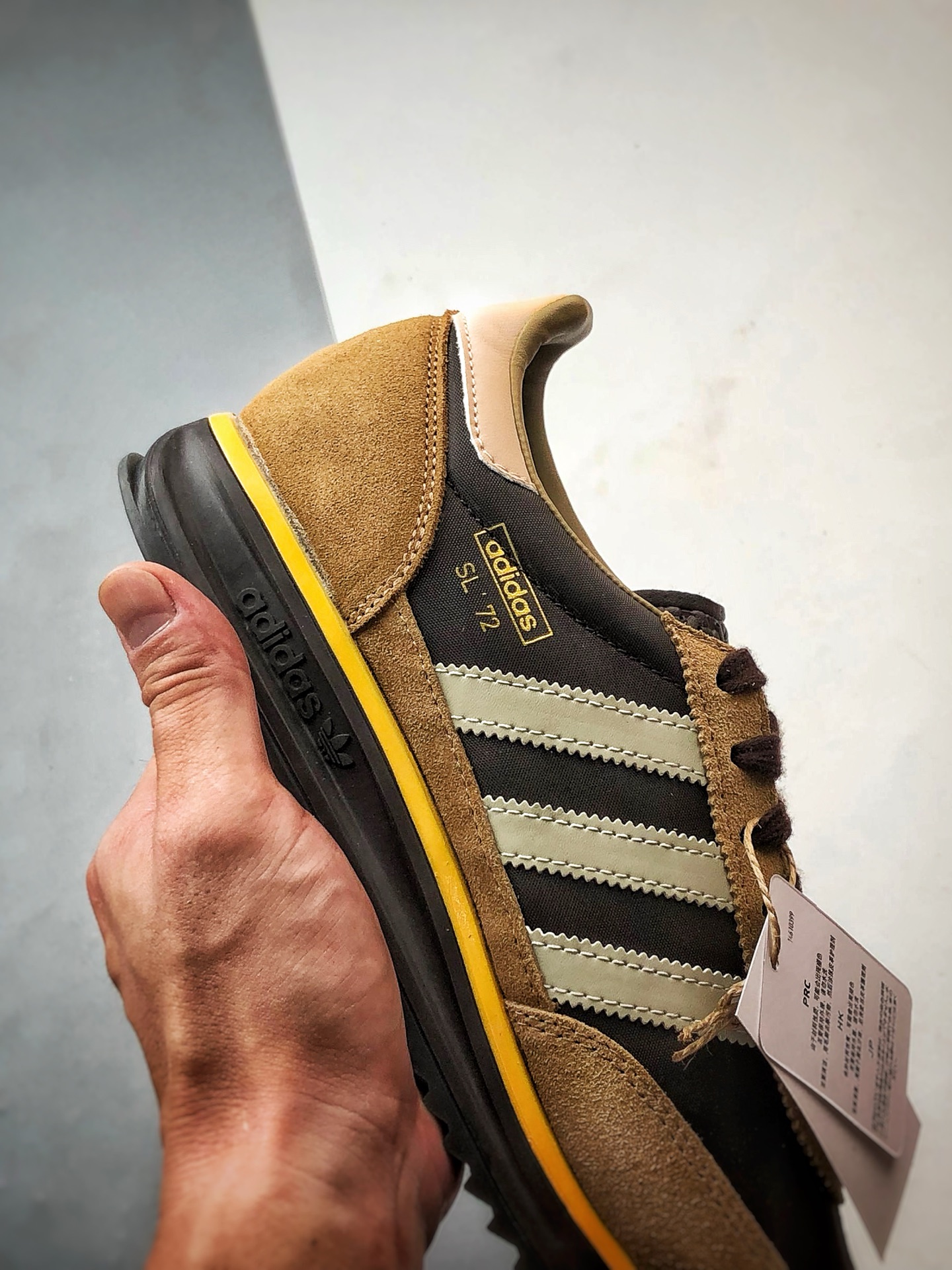 200 AD Originals SL 72 RS 板栗粽 经典复古轻便休闲运动慢跑鞋 IG4645