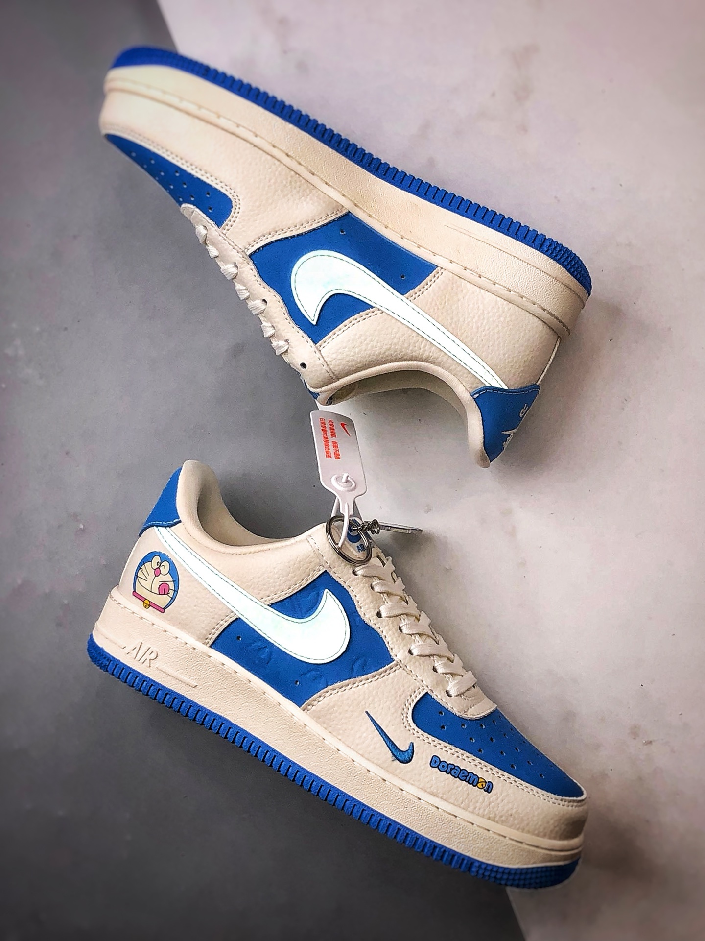 280 Air Force 1 '07 Low 哆啦A梦米白蓝 KK1988-089-Chinese UA Cheap High Quatity Brand Clothes Bags handbags Sneakers wholesale wholesaler seller from China Factory suppliers Fashion Clothing Shoes best Quality Beautiful Price 280 Air Force 1 '07 Low 哆啦A梦米白蓝 KK1988-089