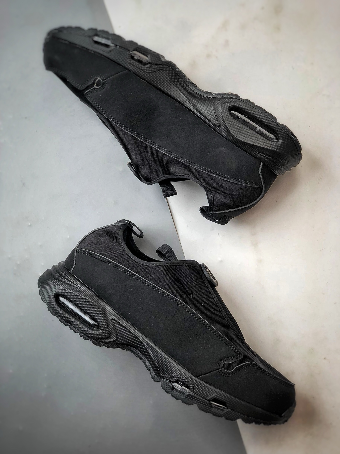 200 CDG x NK Air Max Sunder 黑色 联名款解构机能风全掌气垫休闲跑步鞋-Chinese UA Cheap High Quatity Brand Clothes Bags handbags Sneakers wholesale wholesaler seller from China Factory suppliers Fashion Clothing Shoes best Quality Beautiful Price 200 CDG x NK Air Max Sunder 黑色 联名款解构机能风全掌气垫休闲跑步鞋