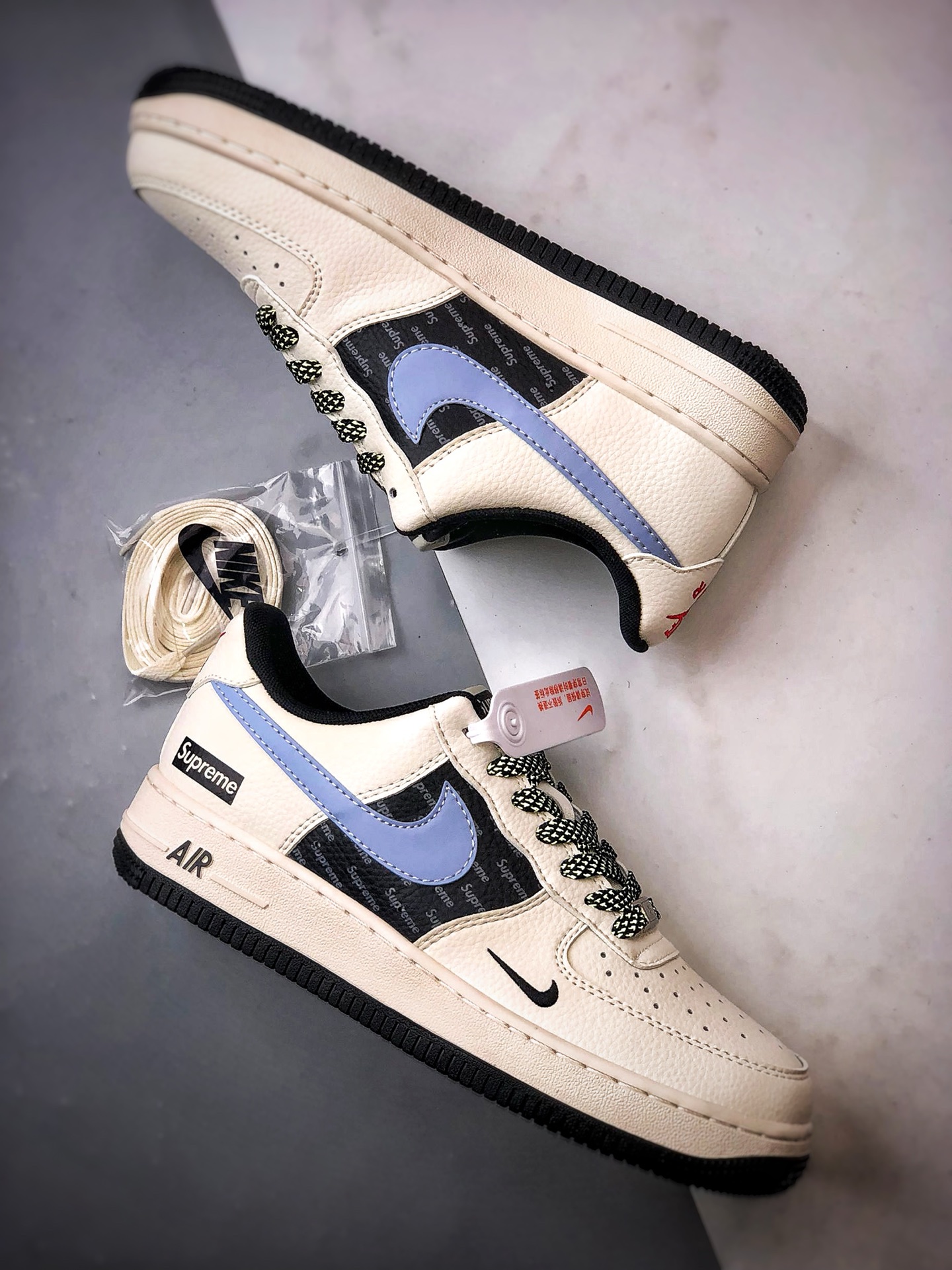 280 Sup x Air Force 1 Low 白黑蓝 ZH2598-311-Chinese UA Cheap High Quatity Brand Clothes Bags handbags Sneakers wholesale wholesaler seller from China Factory suppliers Fashion Clothing Shoes best Quality Beautiful Price 280 Sup x Air Force 1 Low 白黑蓝 ZH2598-311