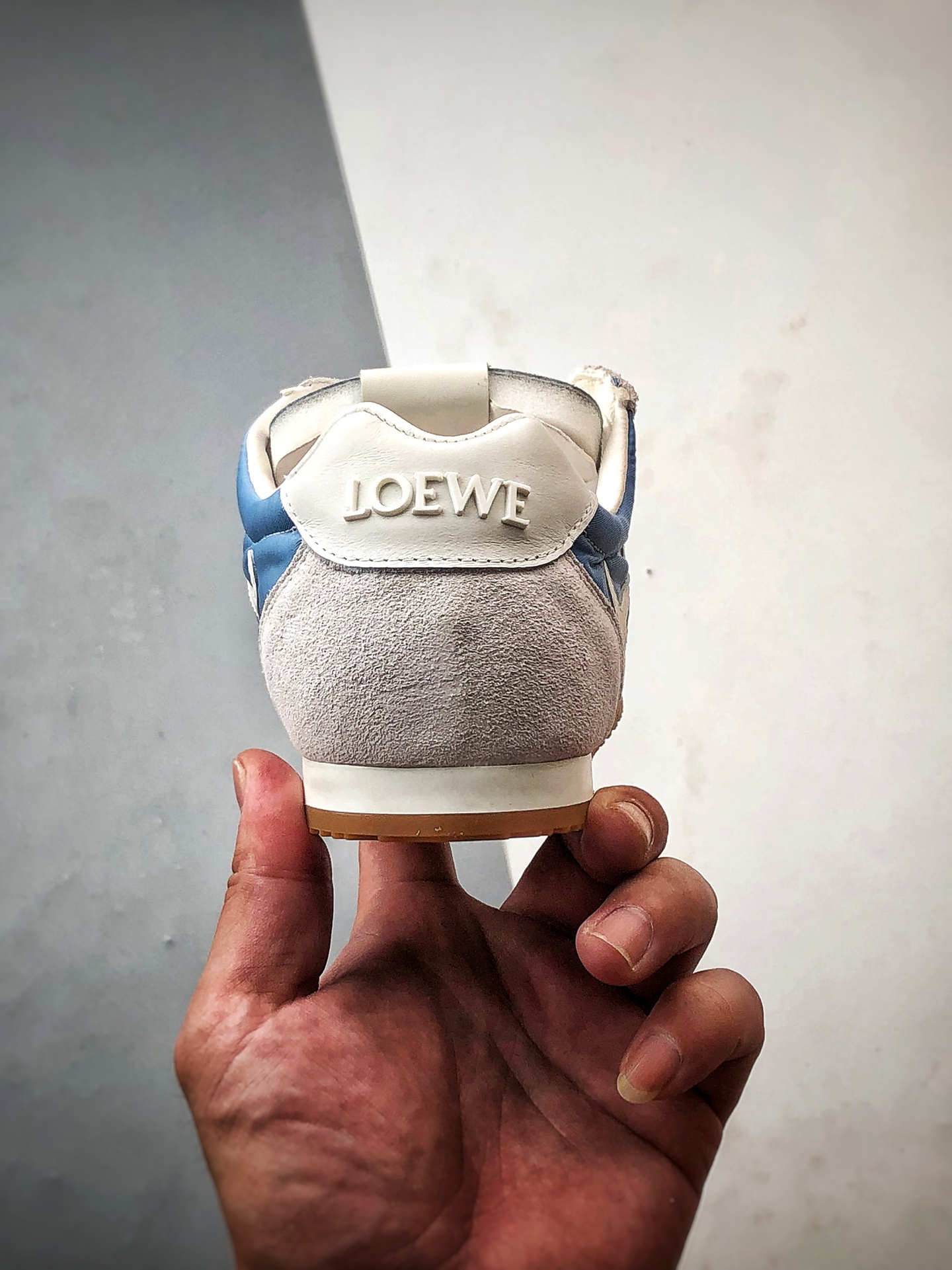 370 市售顶级 任意细节不惧对比 罗意威/Loewe 2025 | Ballet Runner 2.0 蓝色 早春新款爆款芭蕾舞鞋-Chinese UA Cheap High Quatity Brand Clothes Bags handbags Sneakers wholesale wholesaler seller from China Factory suppliers Fashion Clothing Shoes best Quality Beautiful Price 370 市售顶级 任意细节不惧对比 罗意威/Loewe 2025 | Ballet Runner 2.0 蓝色 早春新款爆款芭蕾舞鞋