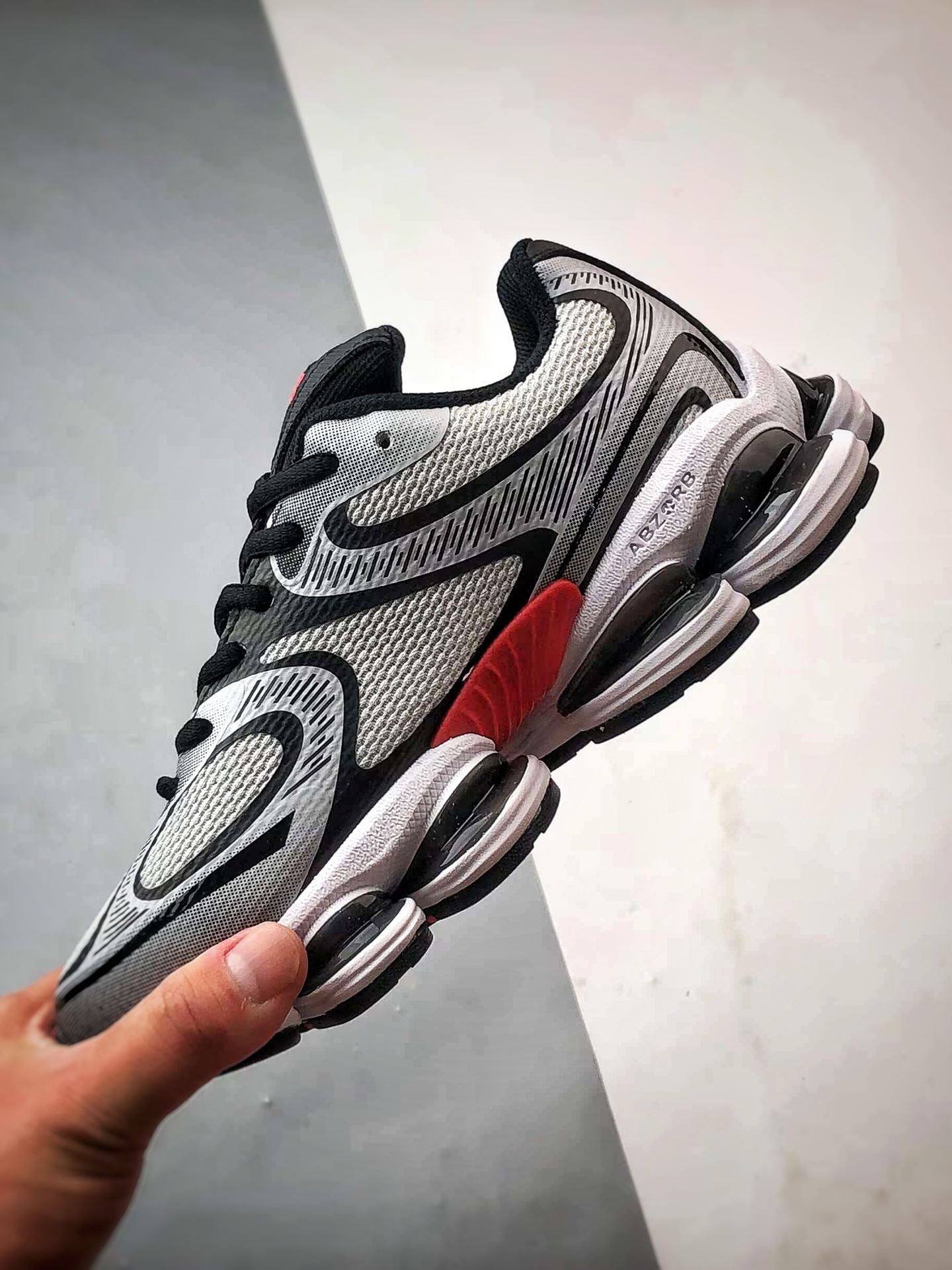 220 New Balance ABZORB 2000 灰黑红 舒适百搭气垫低帮休闲跑步鞋 U2000KOA-Chinese UA Cheap High Quatity Brand Clothes Bags handbags Sneakers wholesale wholesaler seller from China Factory suppliers Fashion Clothing Shoes best Quality Beautiful Price 220 New Balance ABZORB 2000 灰黑红 舒适百搭气垫低帮休闲跑步鞋 U2000KOA