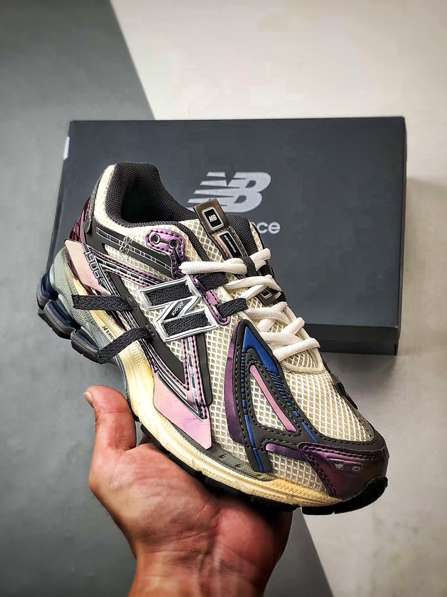 220 New Balance 1906A 解构灰紫 复古潮流休闲运动慢跑鞋 M1906ANB