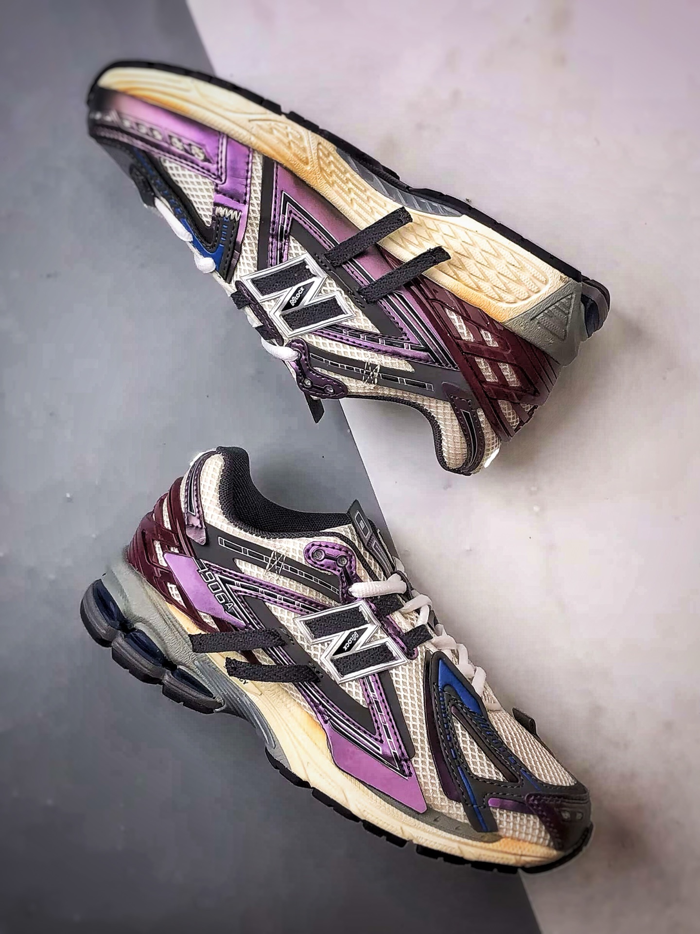 220 New Balance 1906A 解构灰紫 复古潮流休闲运动慢跑鞋 M1906ANB