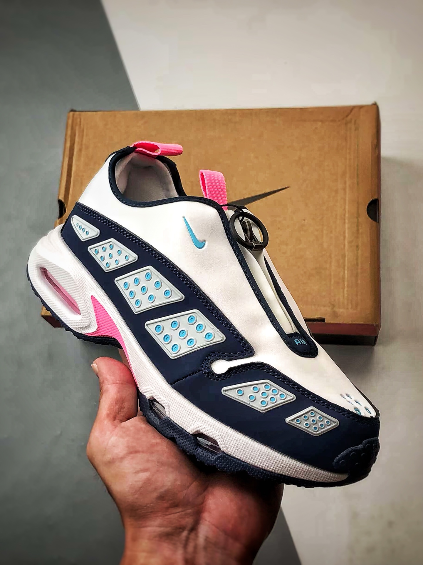 200 NK Air Max Sunder 白蓝粉 解构机能风全掌气垫休闲跑步鞋-Chinese UA Cheap High Quatity Brand Clothes Bags handbags Sneakers wholesale wholesaler seller from China Factory suppliers Fashion Clothing Shoes best Quality Beautiful Price 200 NK Air Max Sunder 白蓝粉 解构机能风全掌气垫休闲跑步鞋