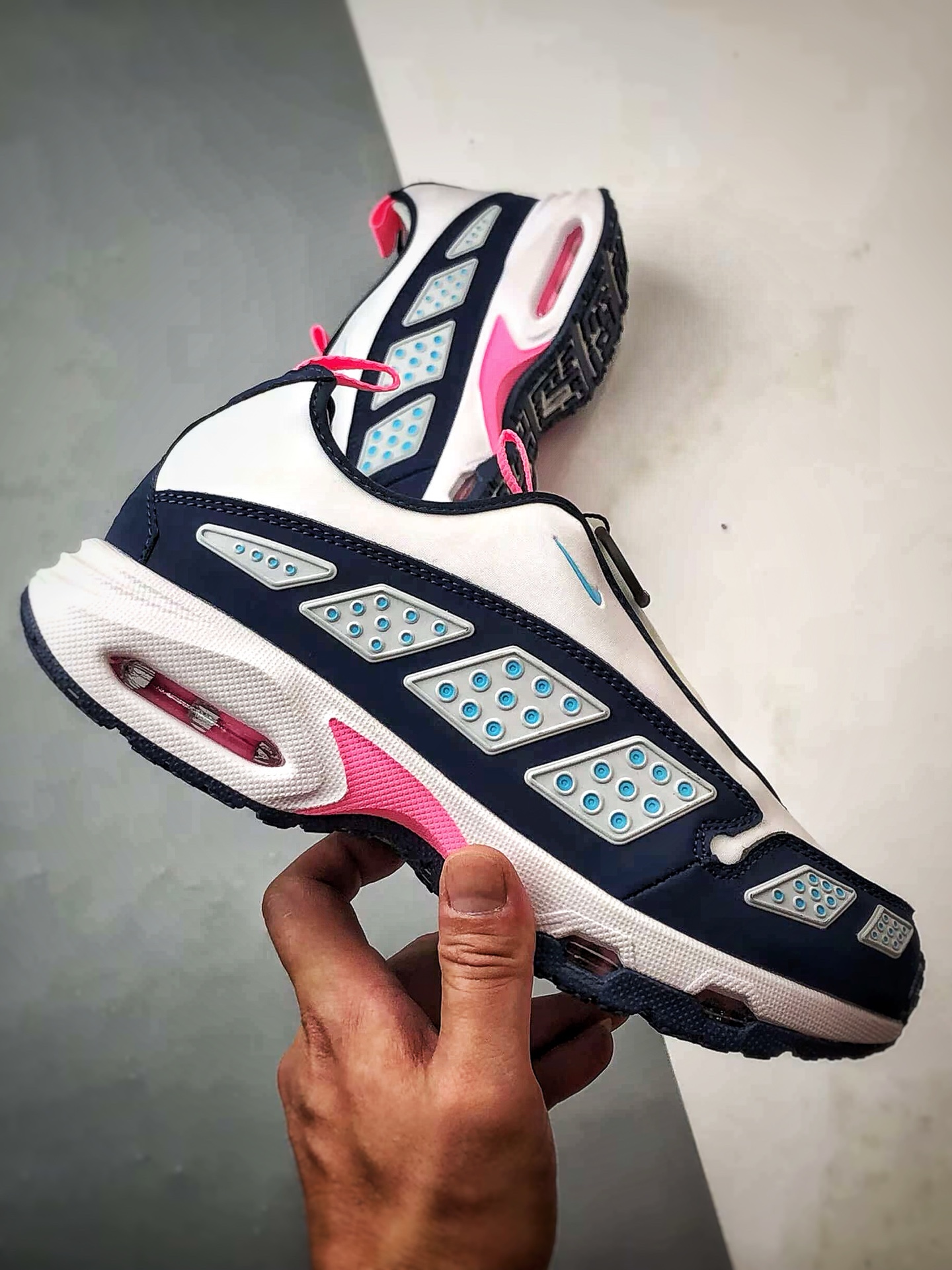 200 NK Air Max Sunder 白蓝粉 解构机能风全掌气垫休闲跑步鞋-Chinese UA Cheap High Quatity Brand Clothes Bags handbags Sneakers wholesale wholesaler seller from China Factory suppliers Fashion Clothing Shoes best Quality Beautiful Price 200 NK Air Max Sunder 白蓝粉 解构机能风全掌气垫休闲跑步鞋