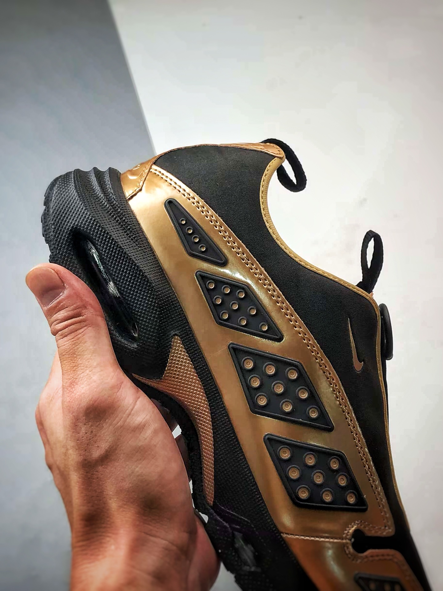 200 NK Air Max Sunder 黑金 解构机能风全掌气垫休闲跑步鞋-Chinese UA Cheap High Quatity Brand Clothes Bags handbags Sneakers wholesale wholesaler seller from China Factory suppliers Fashion Clothing Shoes best Quality Beautiful Price 200 NK Air Max Sunder 黑金 解构机能风全掌气垫休闲跑步鞋