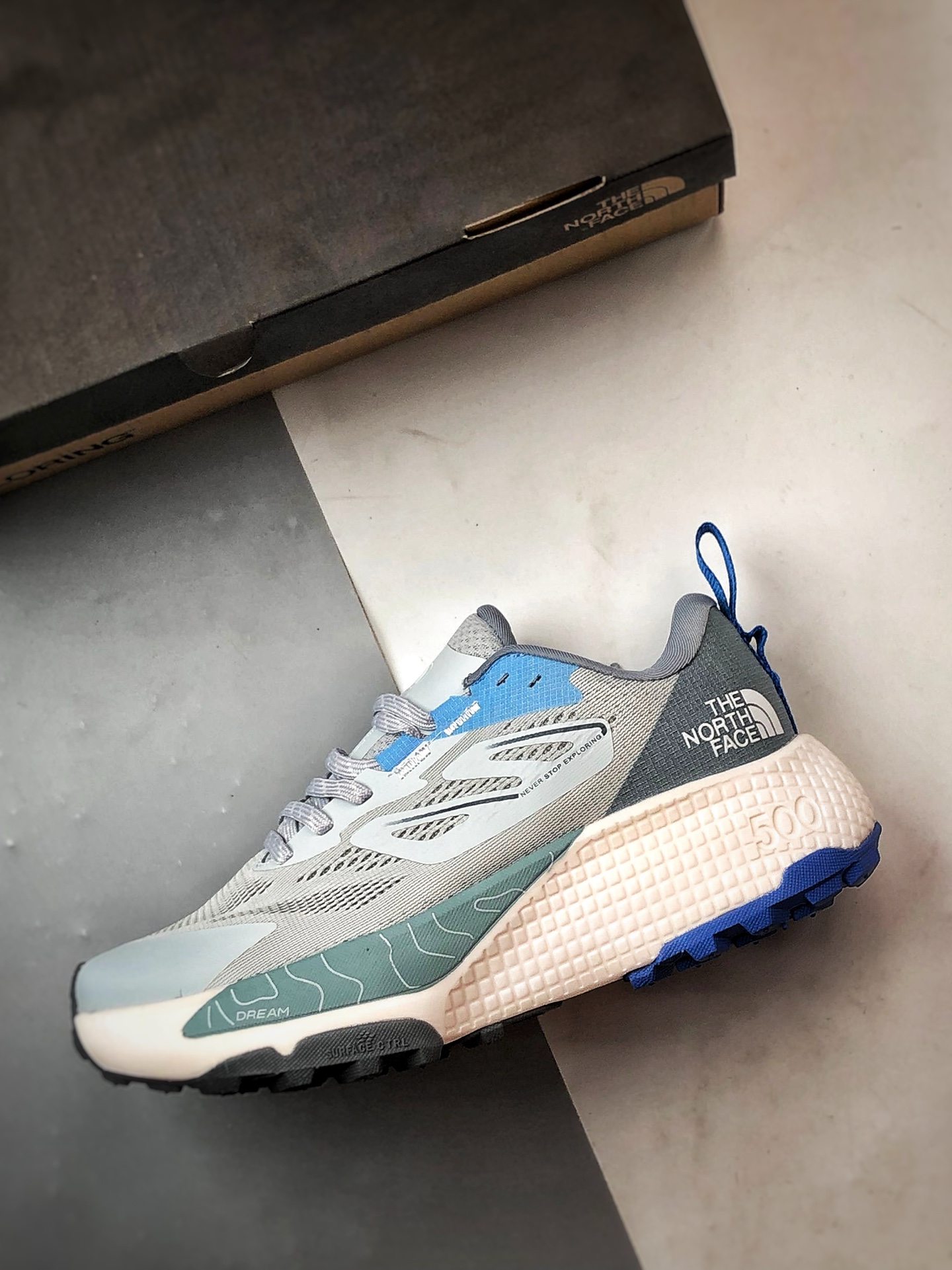 210 北面The North Face Altamesa 500 灰蓝色 圆头系带减震耐磨低帮越野徒步鞋-Chinese UA Cheap High Quatity Brand Clothes Bags handbags Sneakers wholesale wholesaler seller from China Factory suppliers Fashion Clothing Shoes best Quality Beautiful Price 210 北面The North Face Altamesa 500 灰蓝色 圆头系带减震耐磨低帮越野徒步鞋