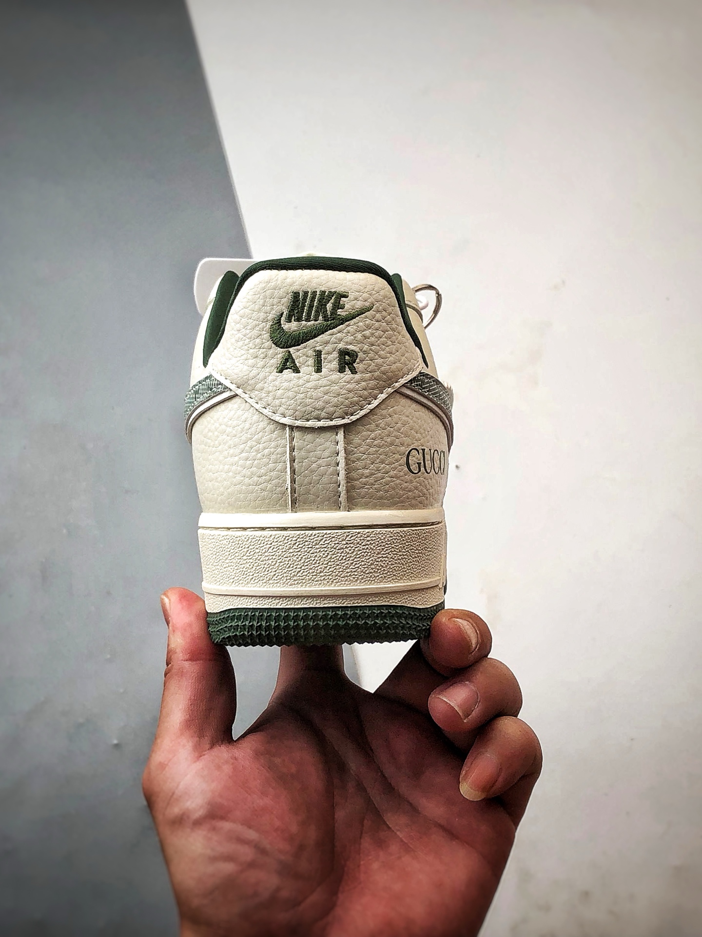 280 Gucci x Air Force 1 Low 鬼脸米白绿 KK1988-095