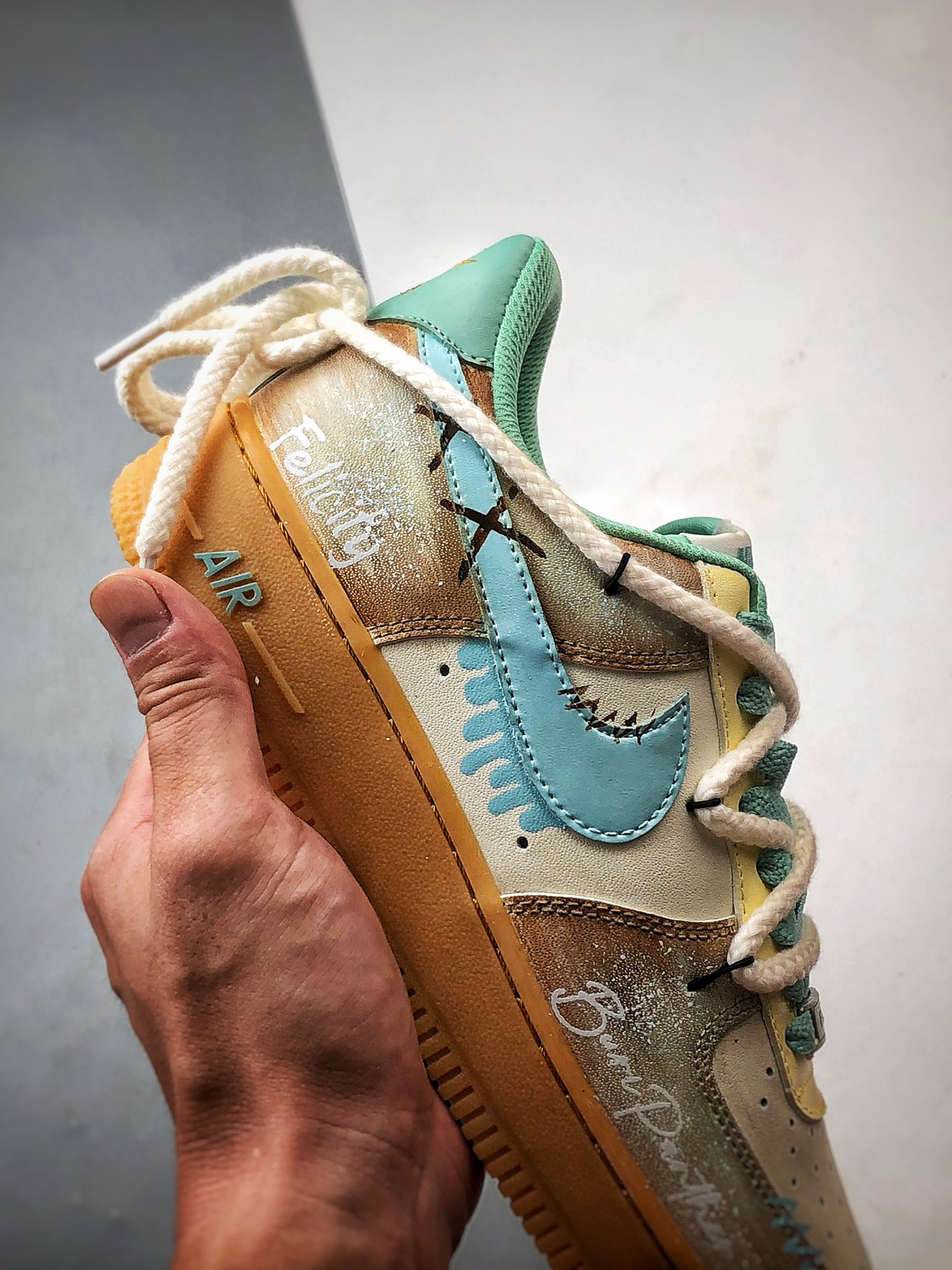 280 Air Force 1 '07 Low 薄荷气泡涂鸦解构 XC2351-505-Chinese UA Cheap High Quatity Brand Clothes Bags handbags Sneakers wholesale wholesaler seller from China Factory suppliers Fashion Clothing Shoes best Quality Beautiful Price 280 Air Force 1 '07 Low 薄荷气泡涂鸦解构 XC2351-505