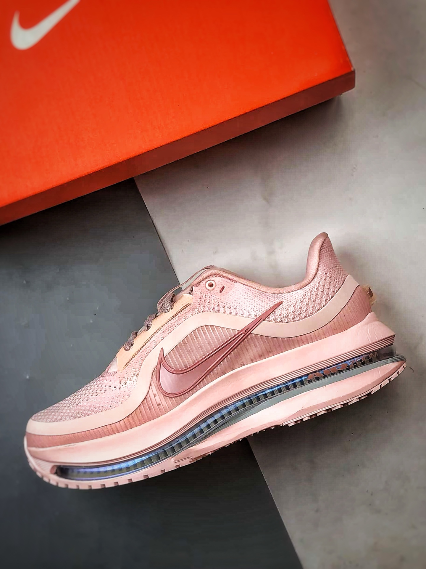 280 市售最强版本 欢迎对比 NK Pegasus Premium系列 粉色 全掌气垫纤维气柱网面跑步鞋 HQ2593-601