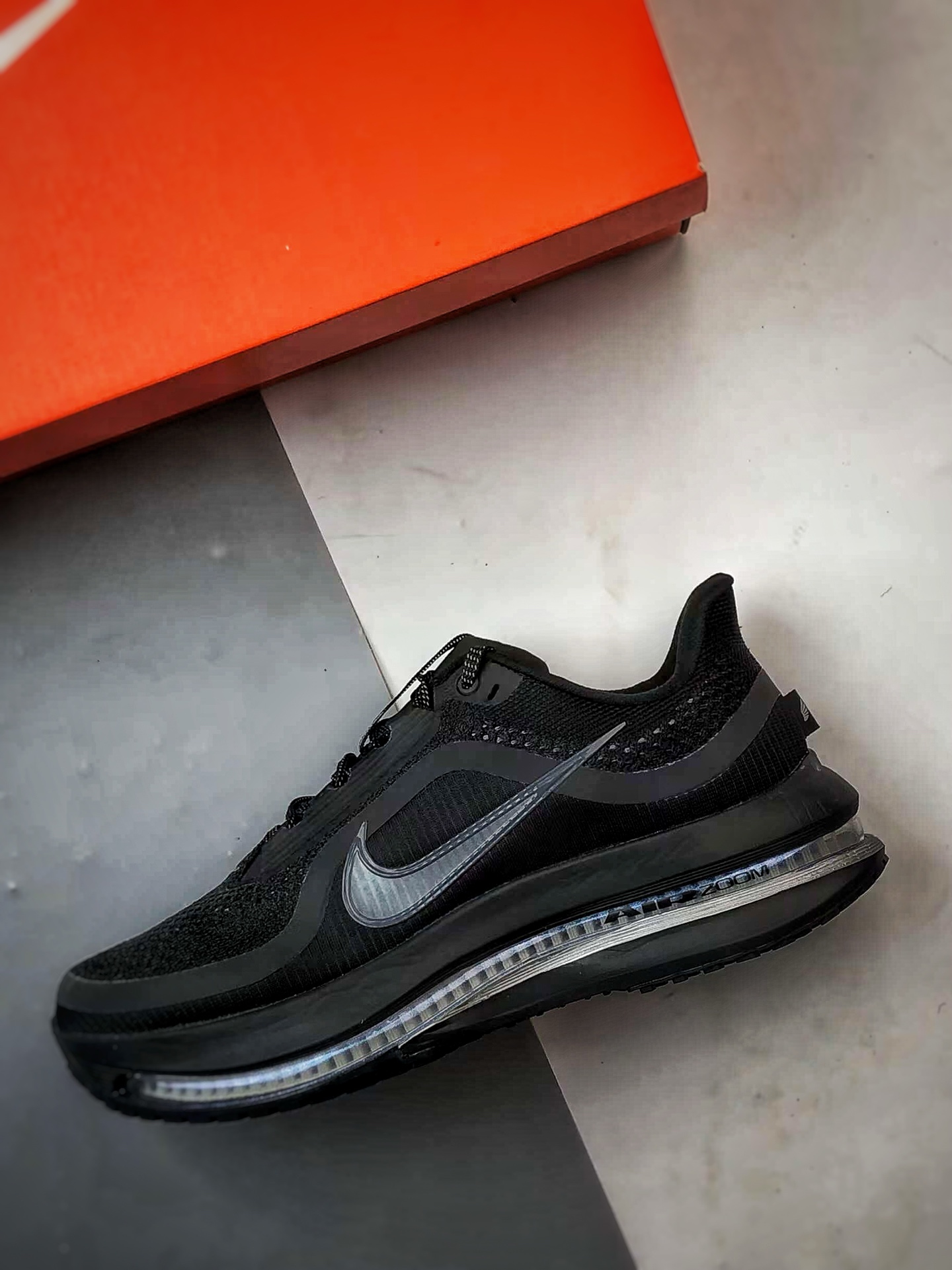 280 市售最强版本 欢迎对比 NK Pegasus Premium系列 黑色 全掌气垫纤维气柱网面跑步鞋 HQ2592-005