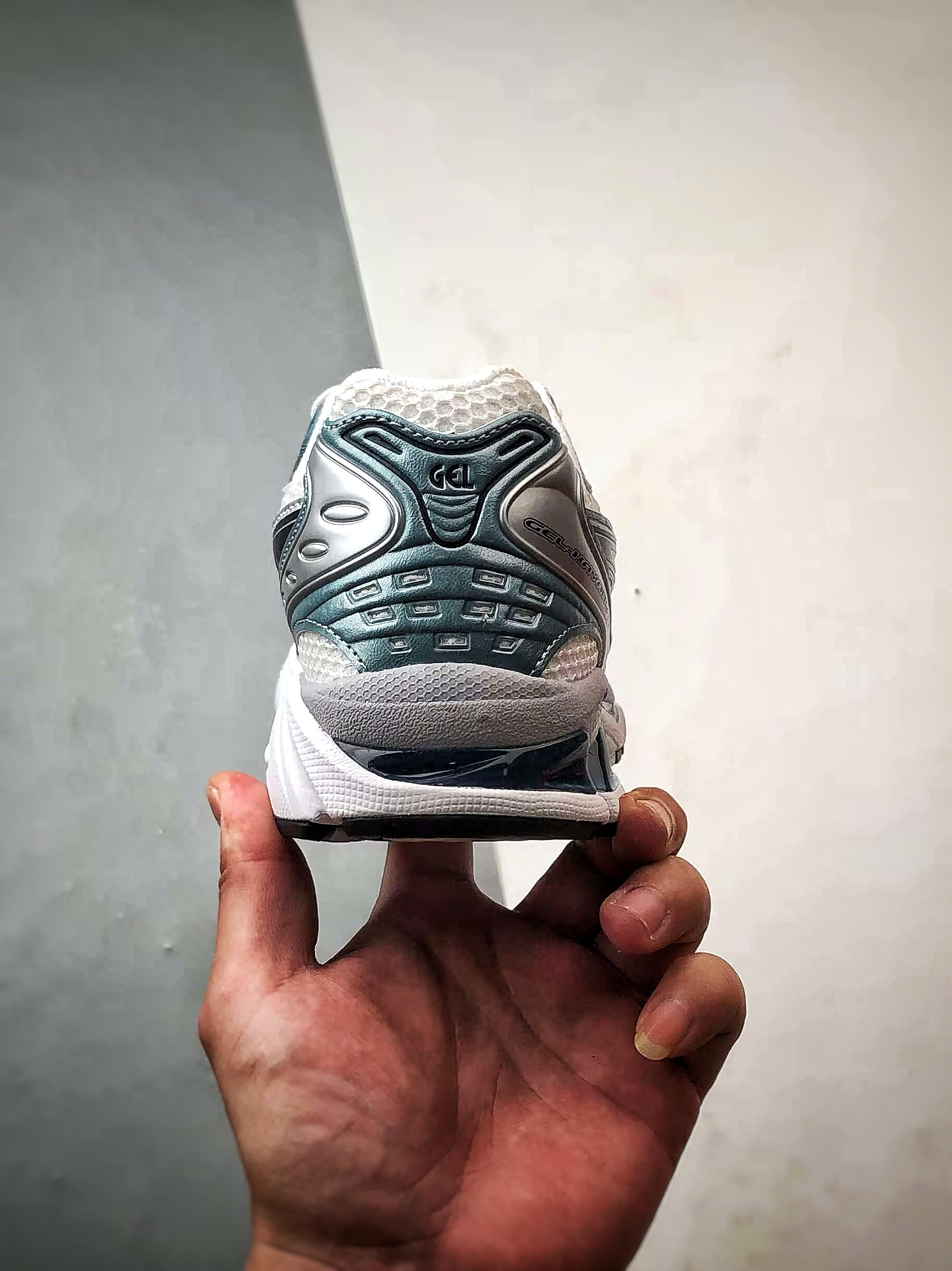 320 Asics Gel-Kayano 14系列 灰蓝 复古街头休闲运动跑步鞋 1203A537-106