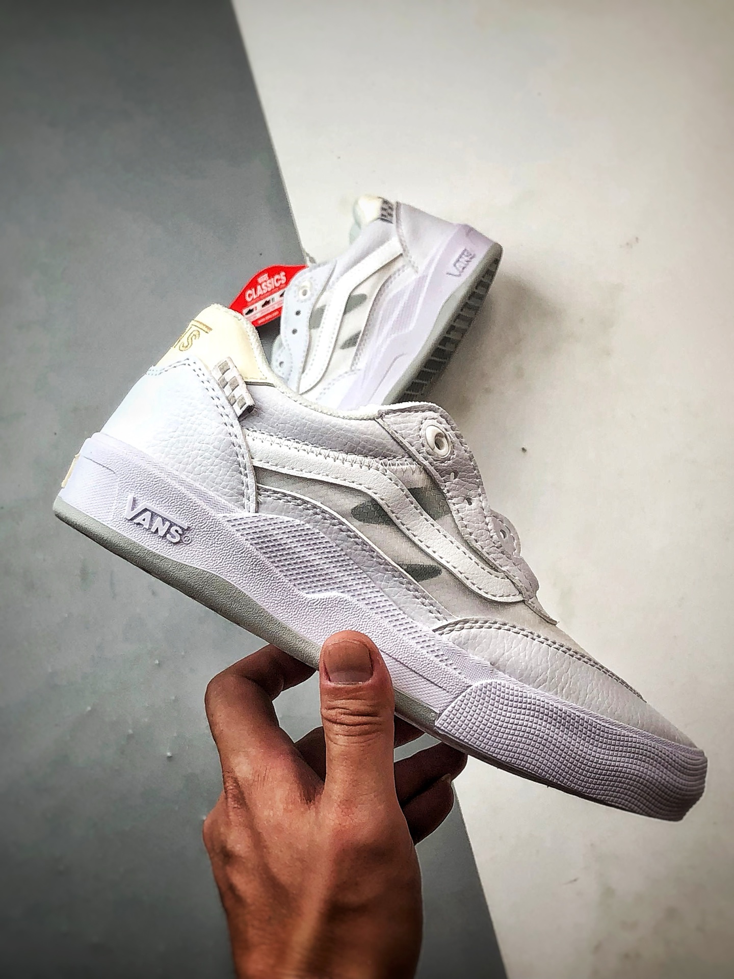 170 Vans Wayvee Skate 白色 万斯官方 防滑耐磨减震滑板鞋