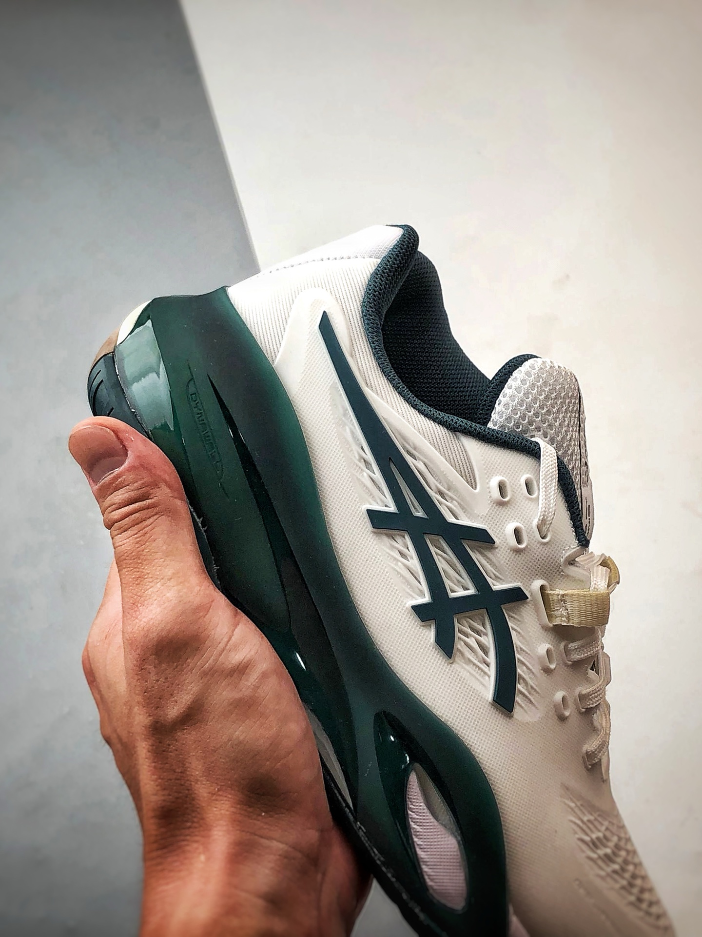 220 Asics Gel-Resolution X 白绿 亚瑟士运动休闲透气专业网球鞋 1041A481-111